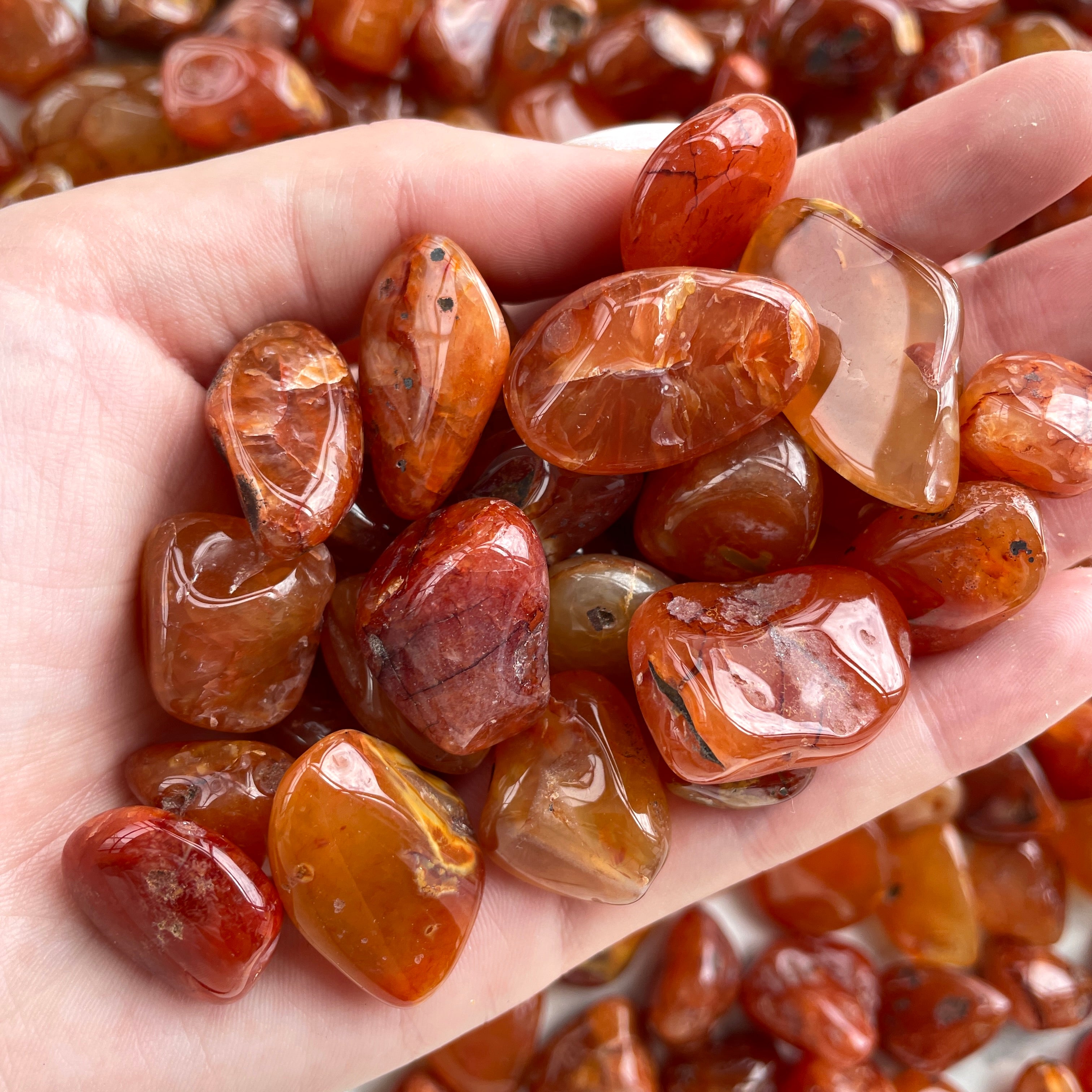 Carnelian Tumbled 1KG SM - 'B'