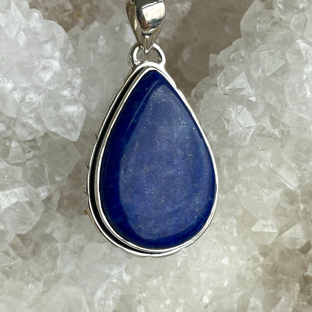 Sterling Silver Pendant - Lapis Lazuli - SP52
