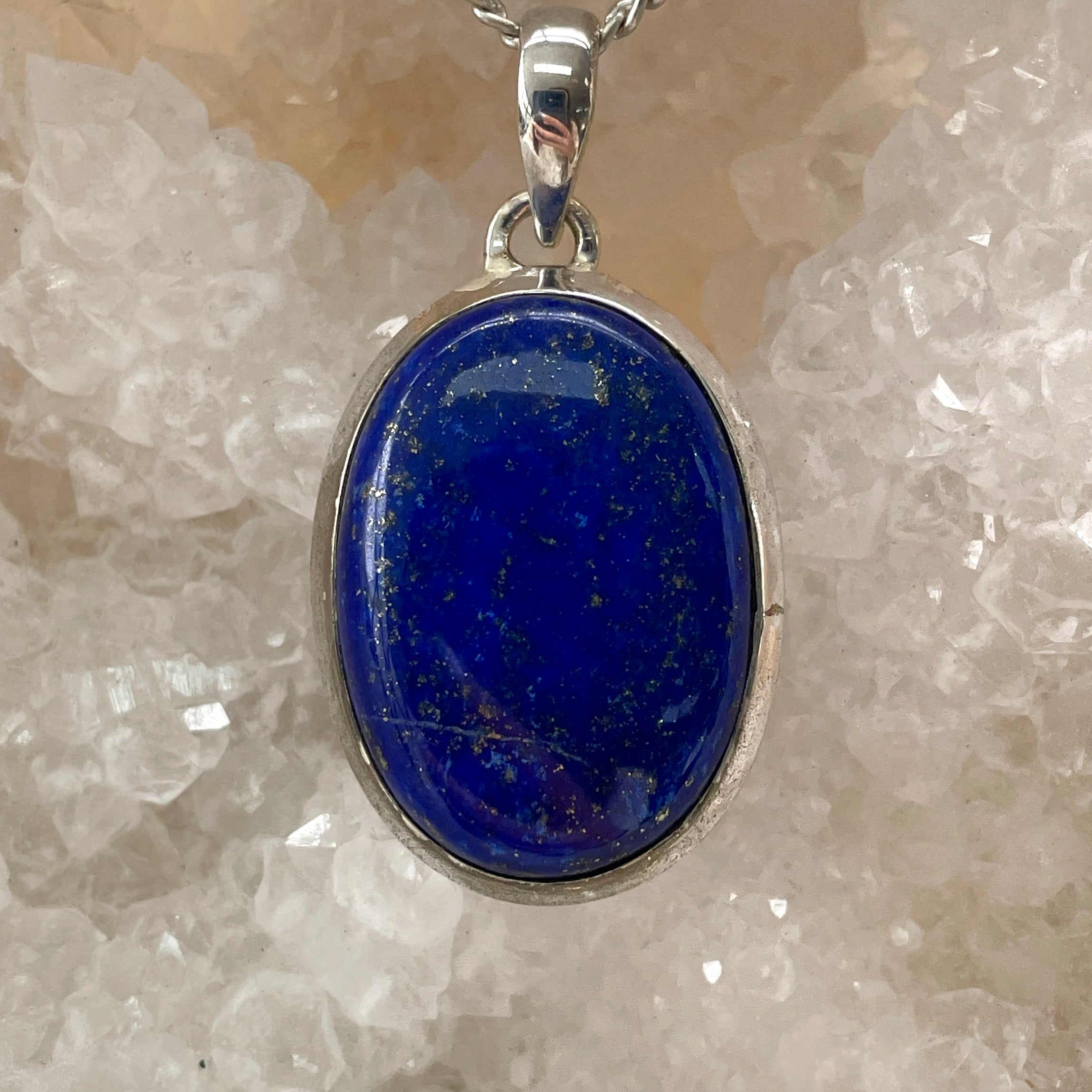 Sterling Silver Pendant - Lapis Lazuli - SP53
