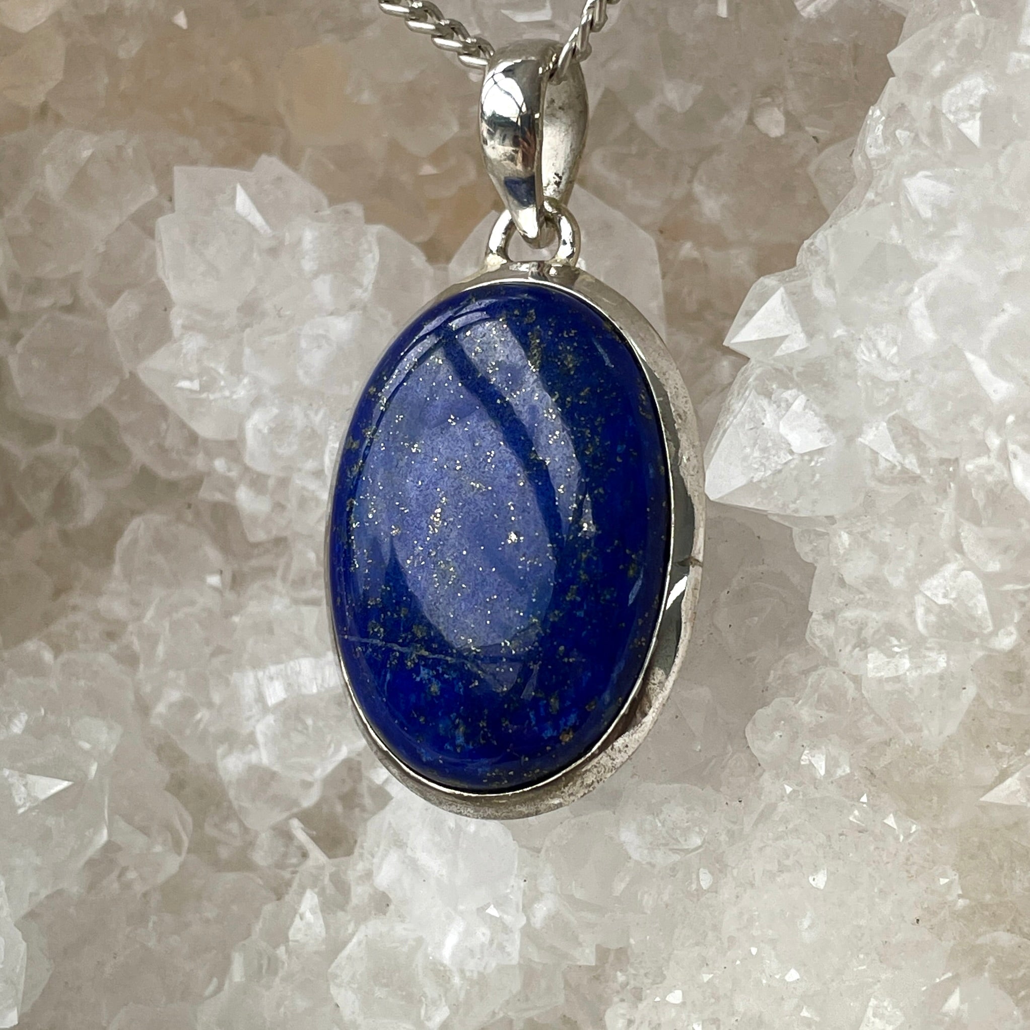 Sterling Silver Pendant - Lapis Lazuli - SP53