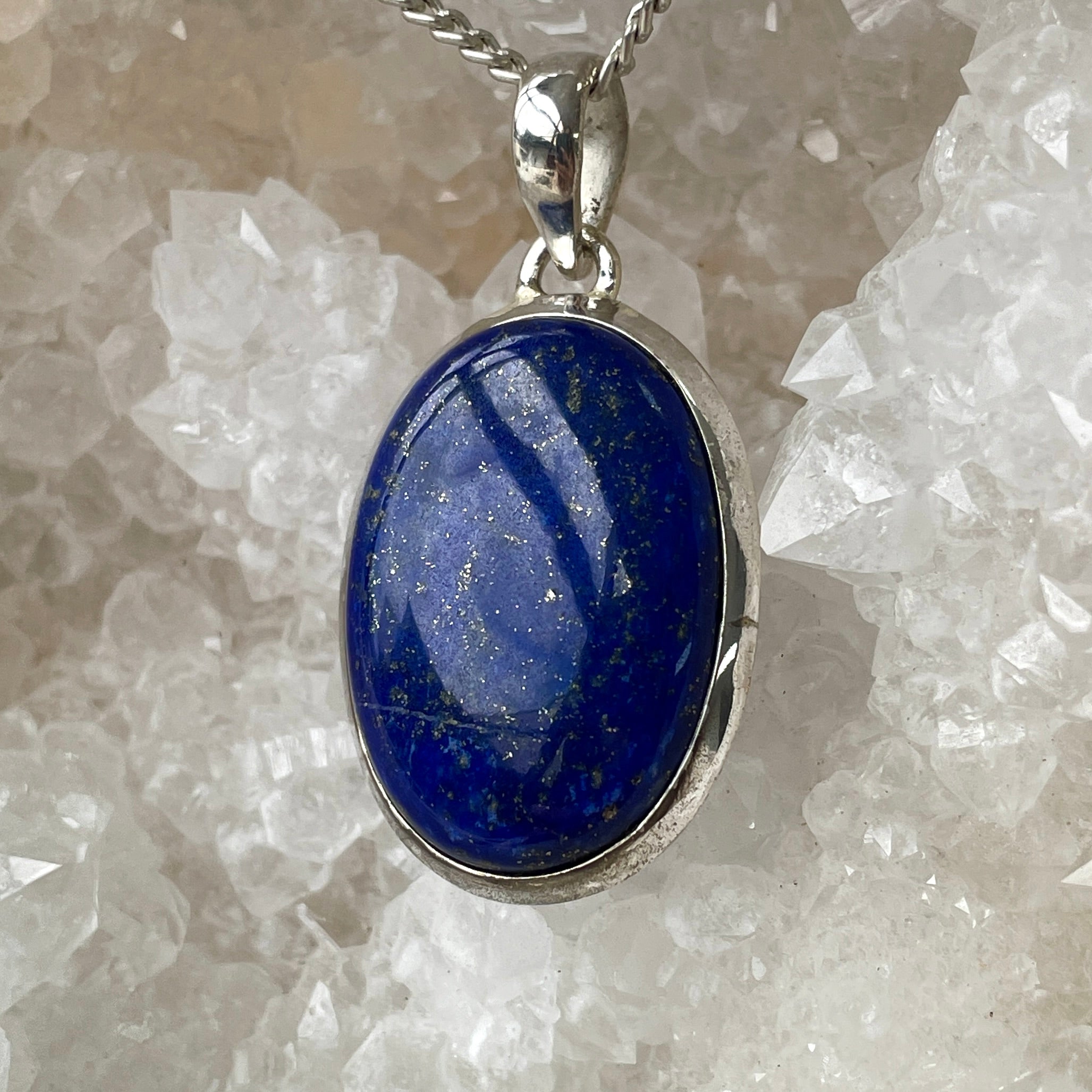 Sterling Silver Pendant - Lapis Lazuli - SP53