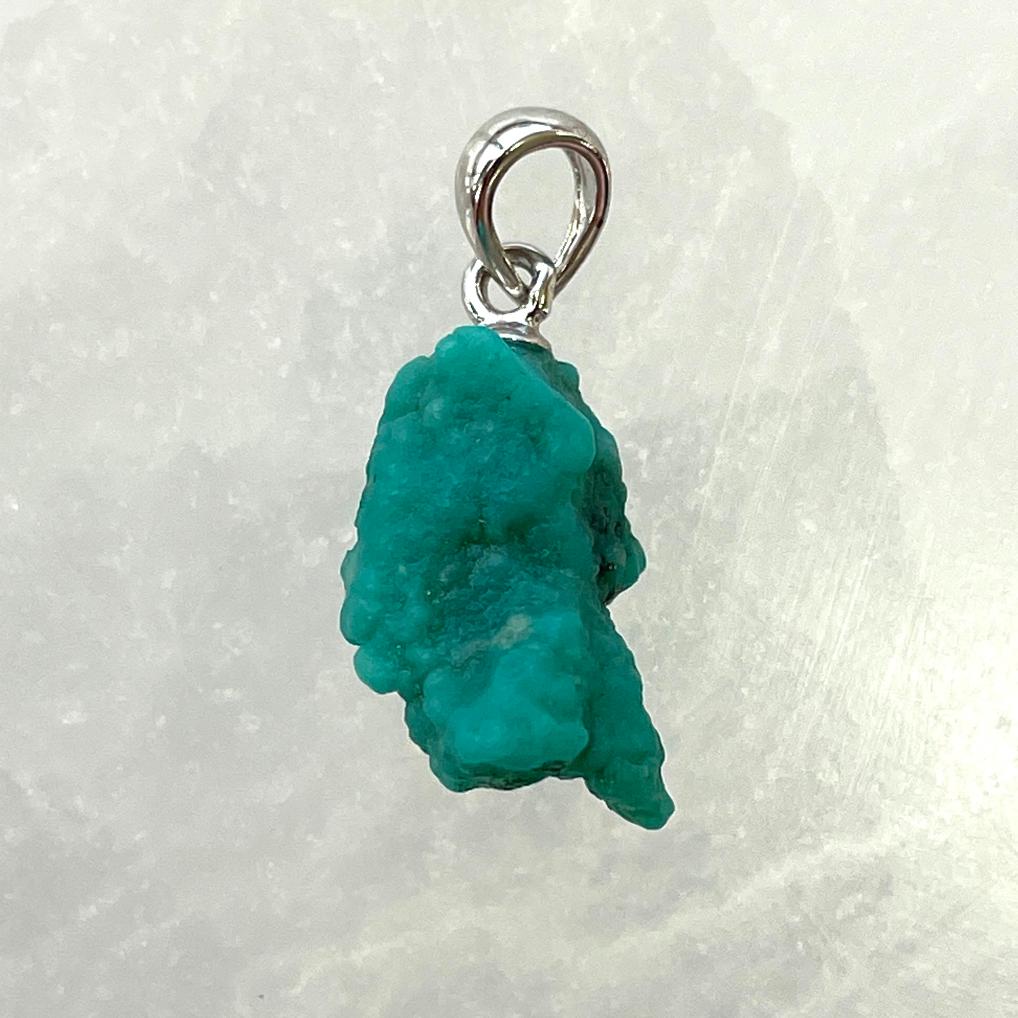 Turquoise AA Silver Pendant