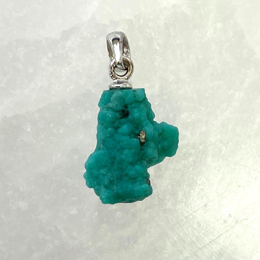 Turquoise AA Silver Pendant