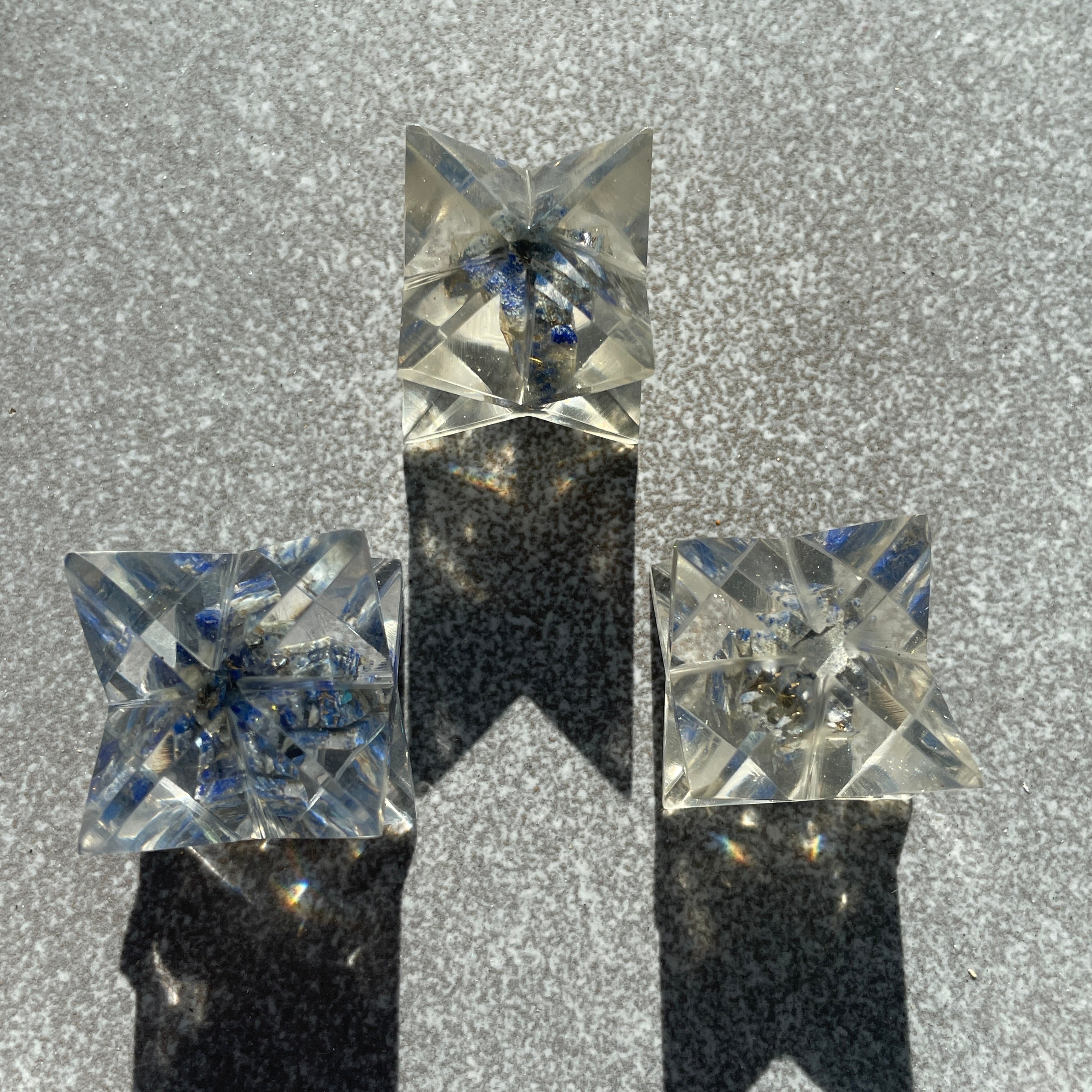 Orgonite Merkaba - Lapis Lazuli 2cm