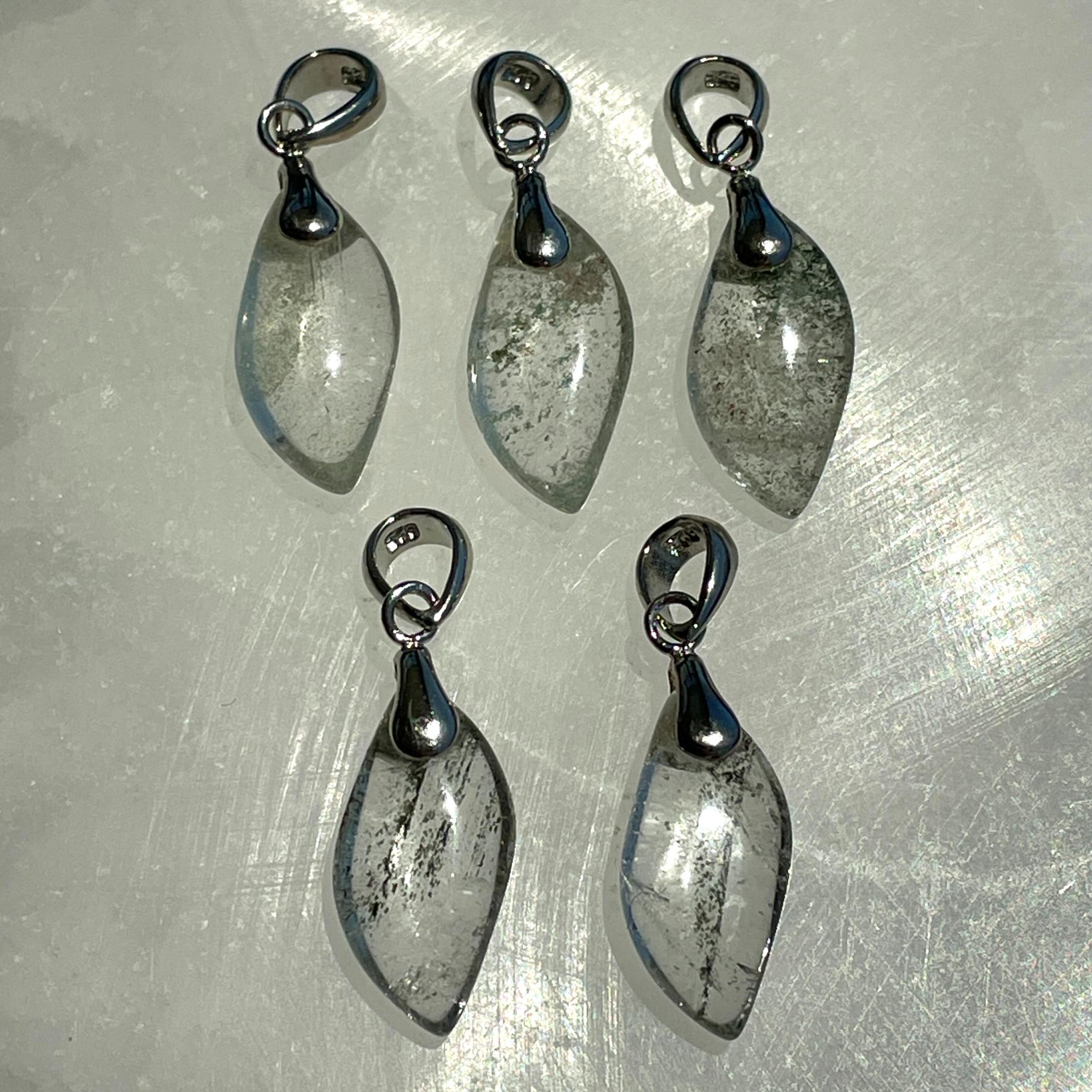 Green Phantom A- Sterling Silver Pendant