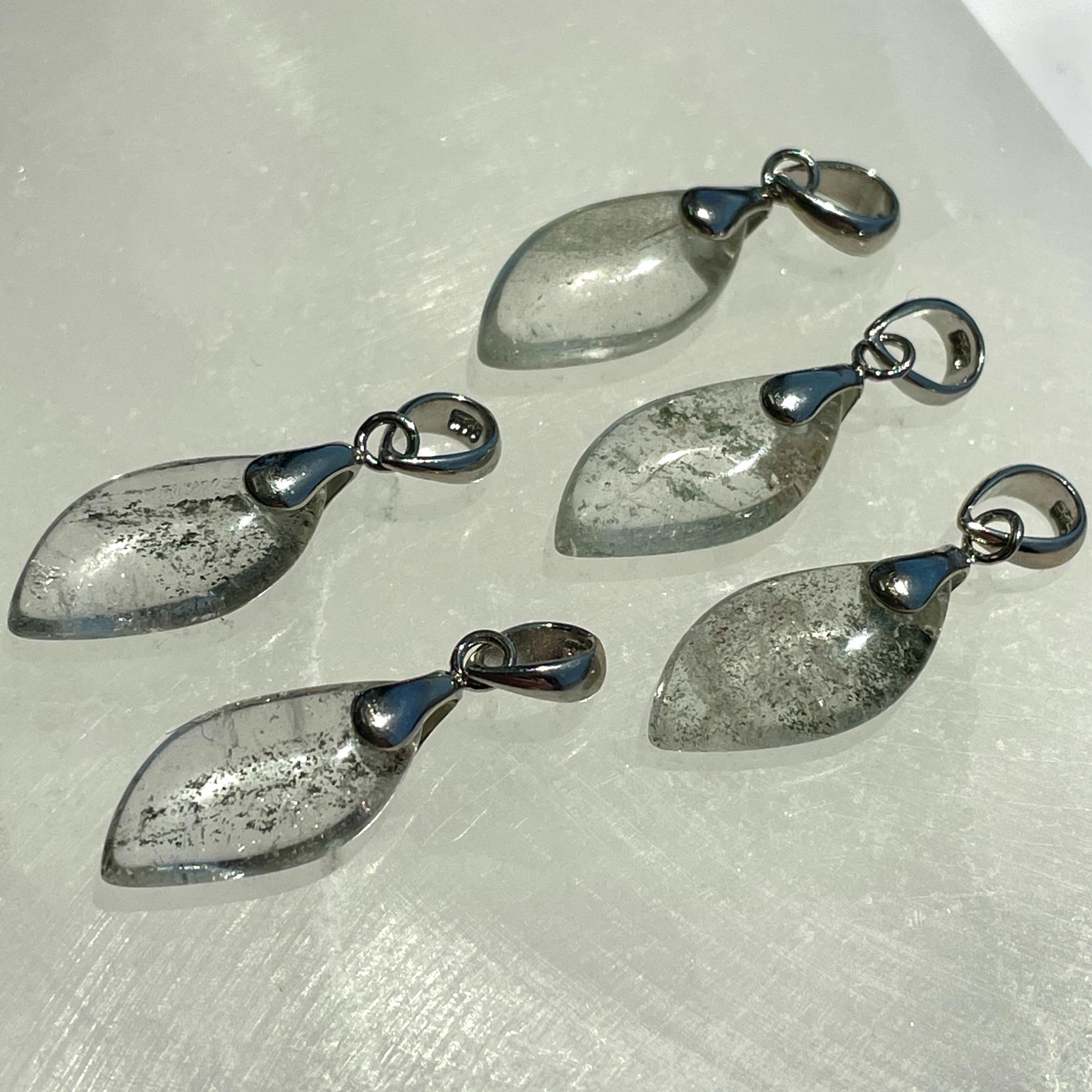 Green Phantom A- Sterling Silver Pendant