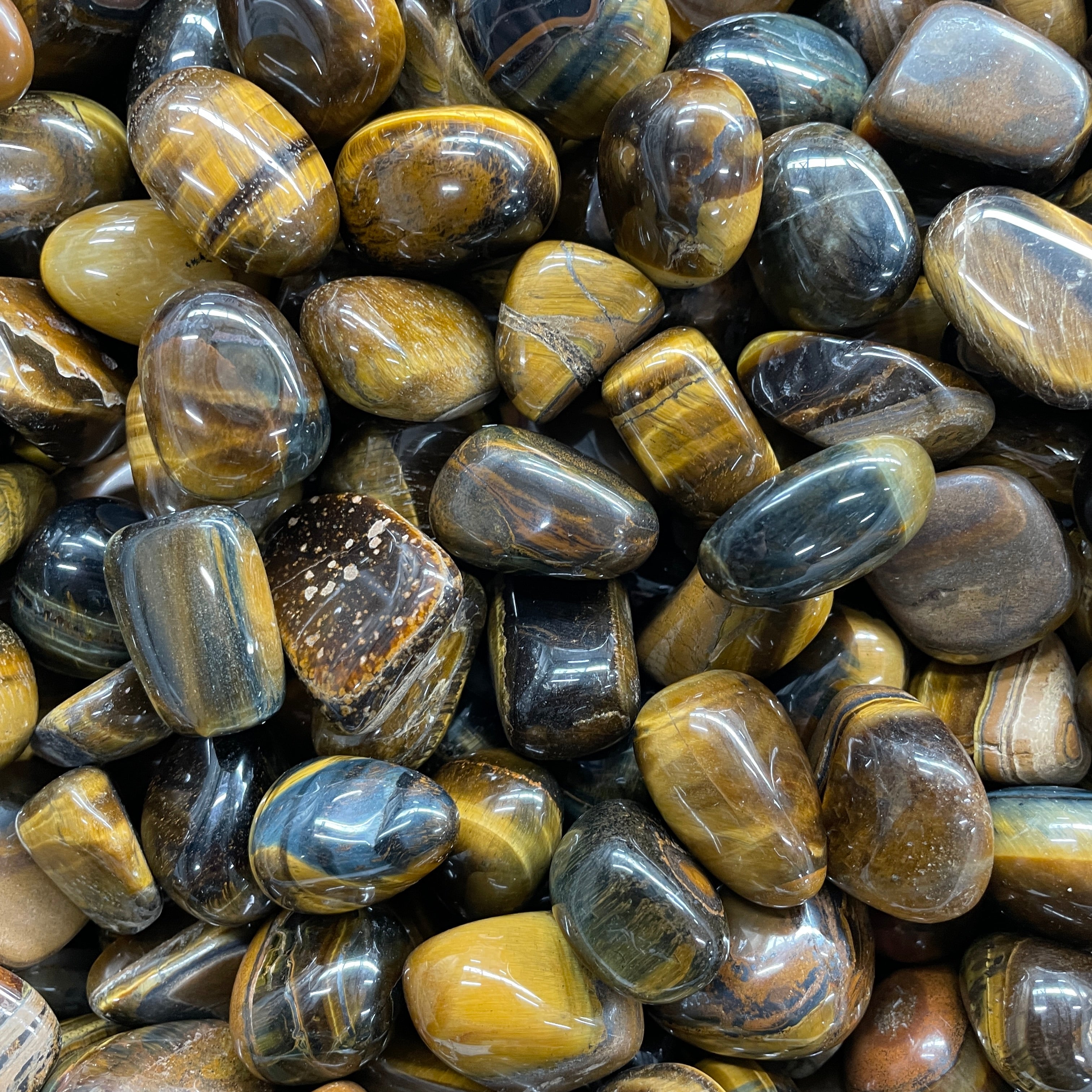 Tiger Eye - Tumbled - Q1/A - 1 KG