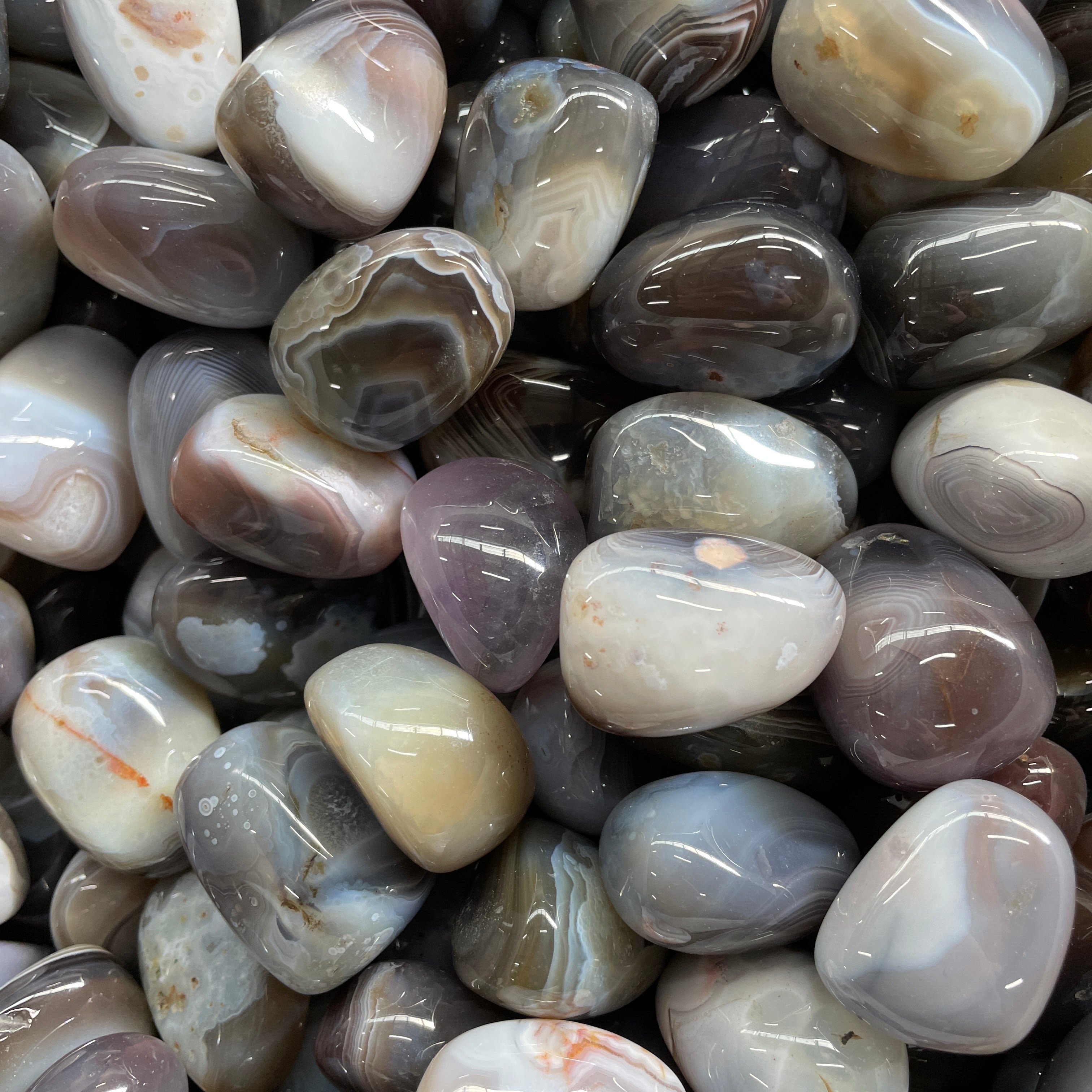 Botswana Agate - Tumbled - 1 KG