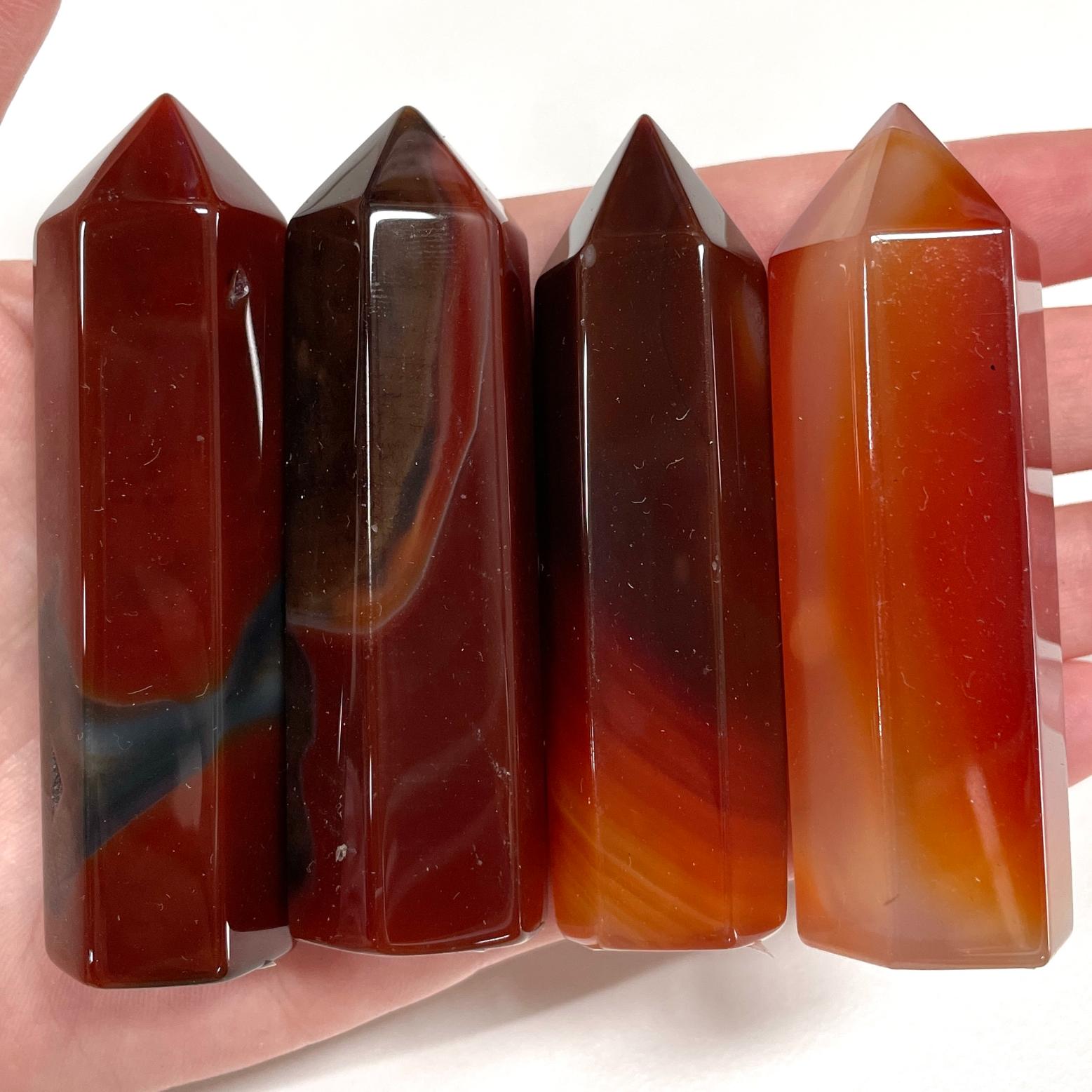 Carnelian Generator - 6-7cm