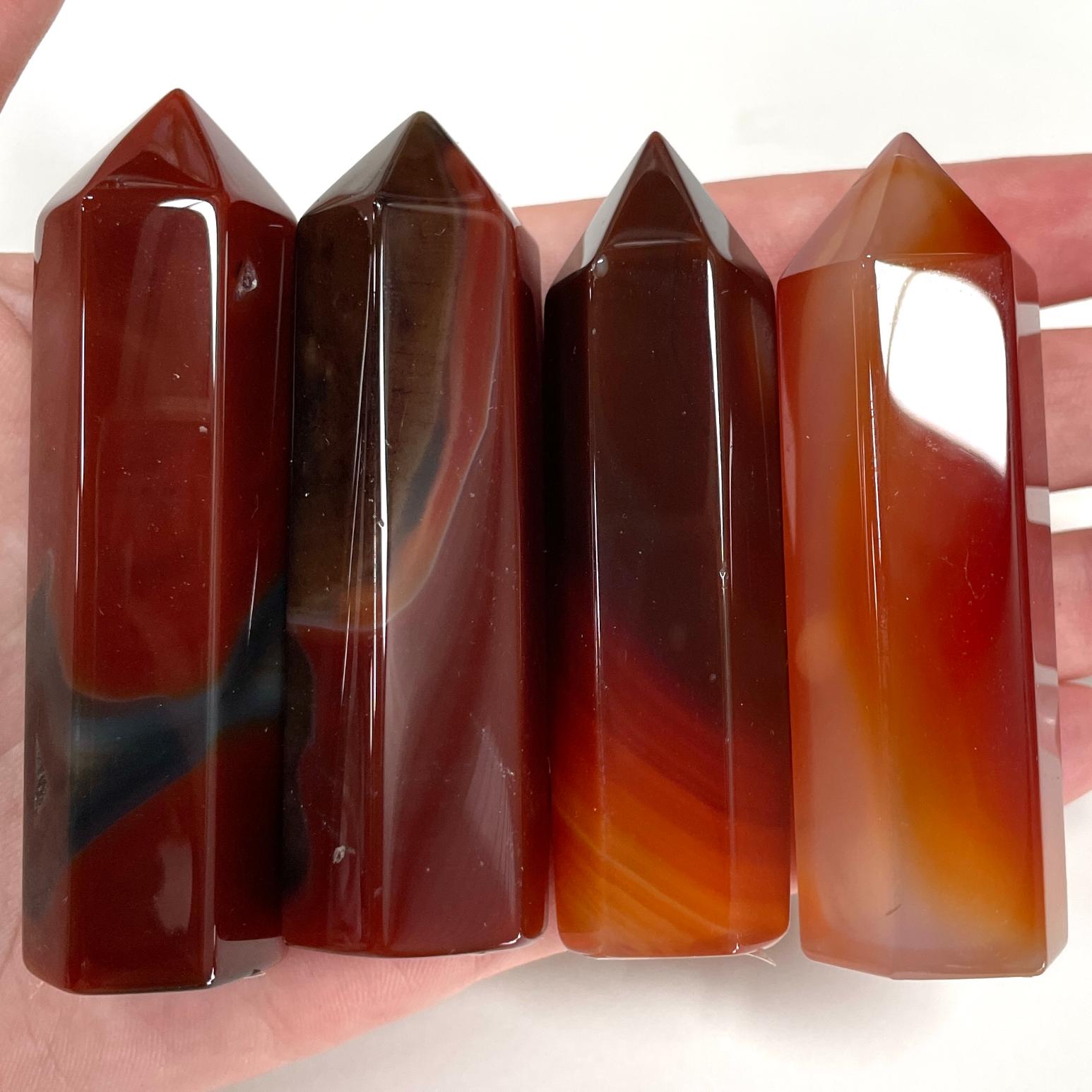 Carnelian Generator - 6-7cm