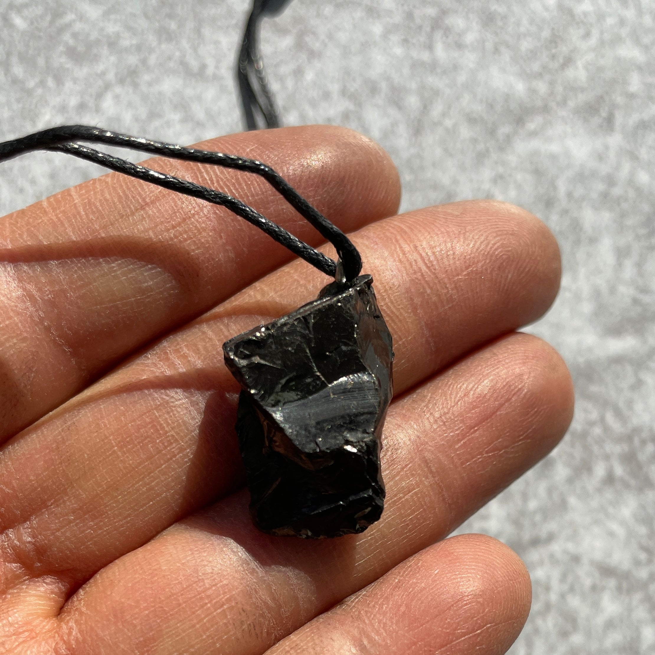 Shungite Elite Necklace - Rough