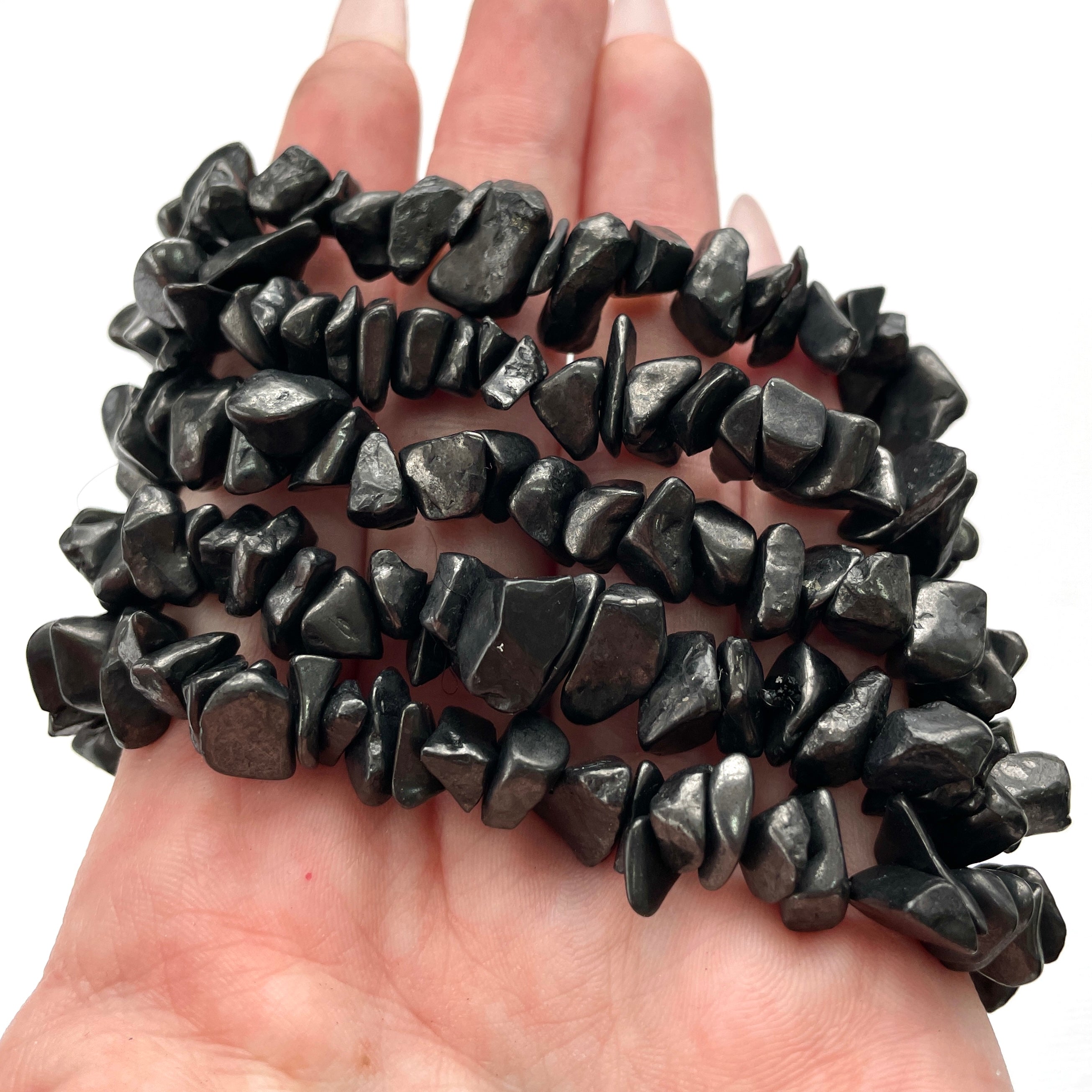 Jet Chip Bracelet