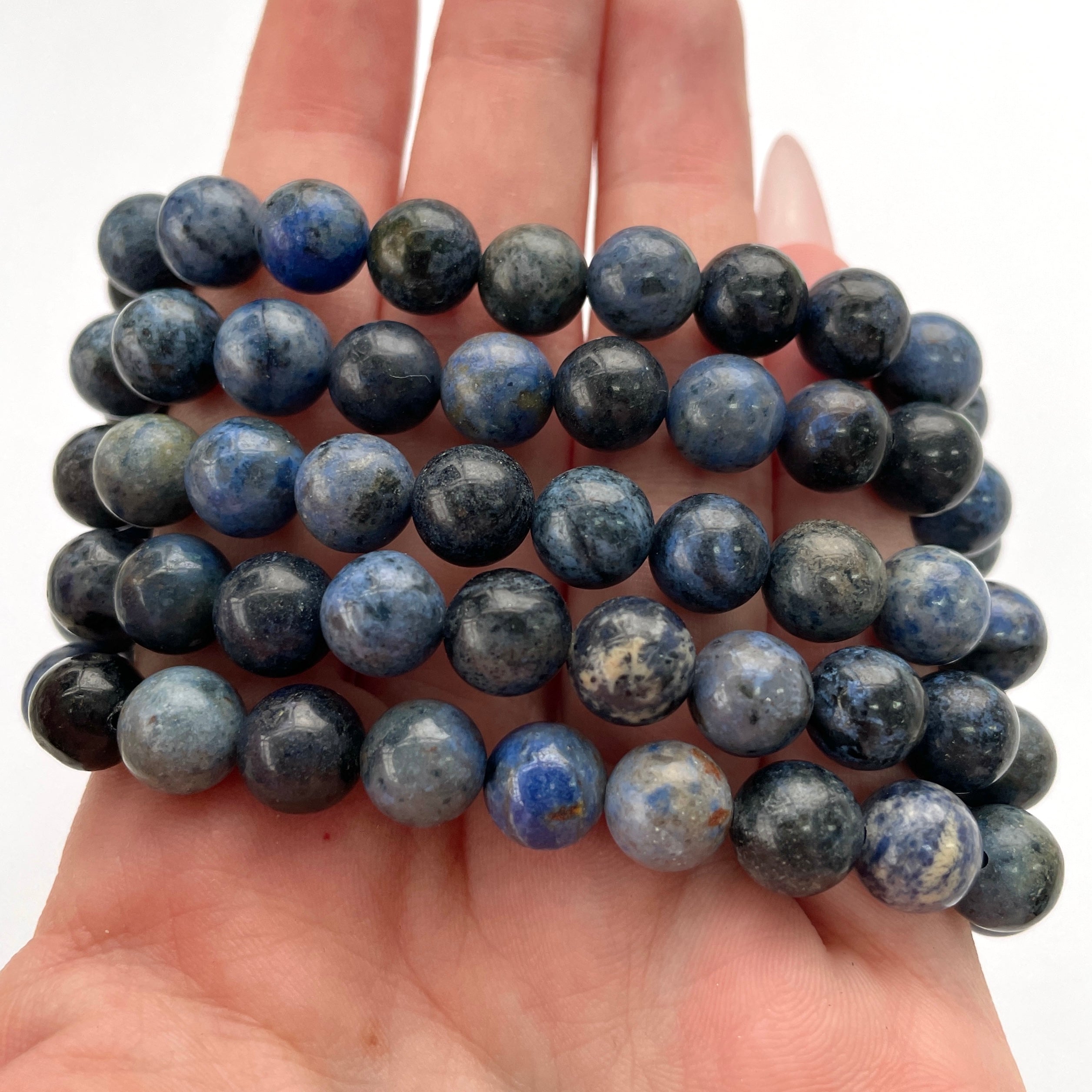 Dumortierite Beads Bracelet