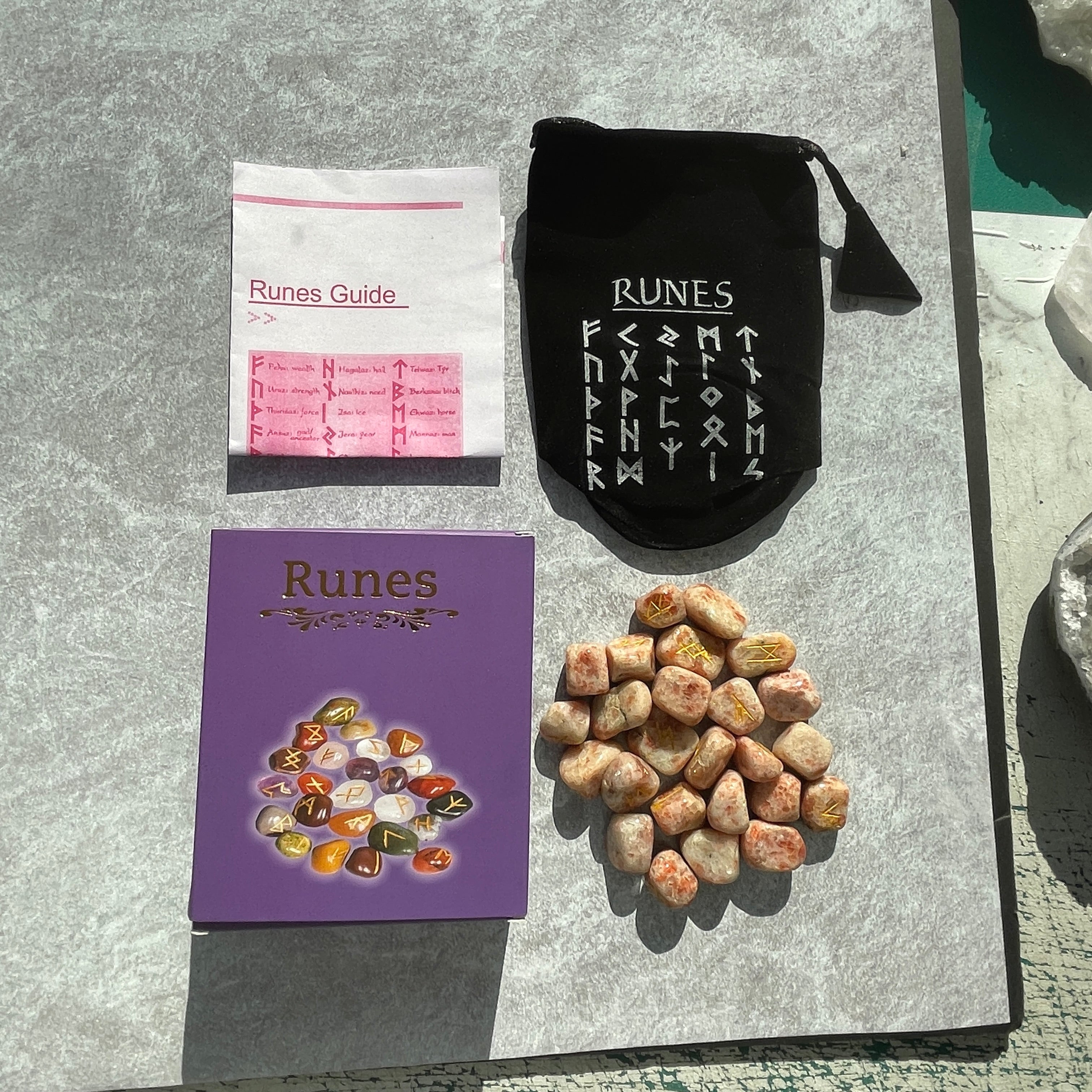Sunstone - Boxed Runes Set