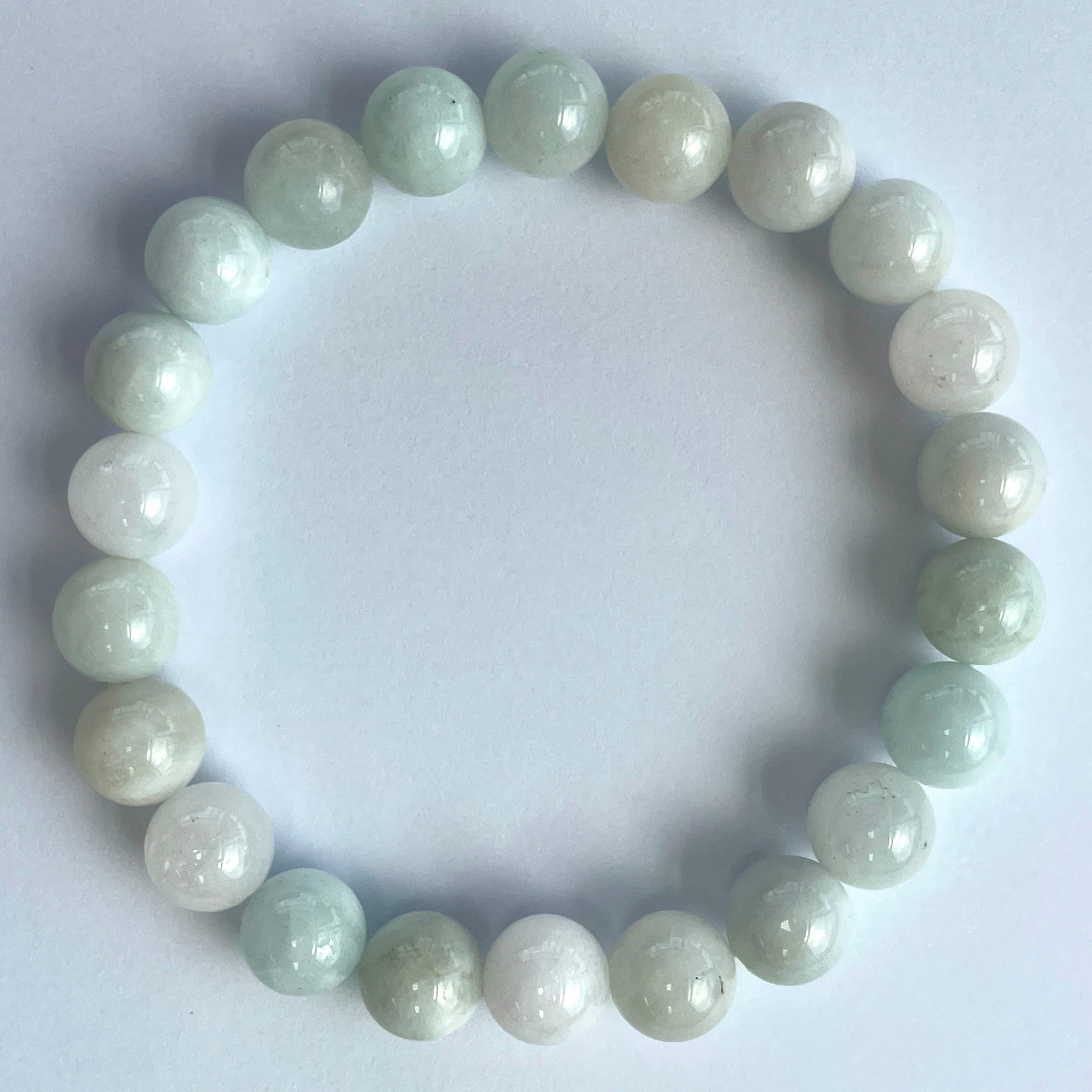 Aquamarine - Beads Bracelet - 8mm