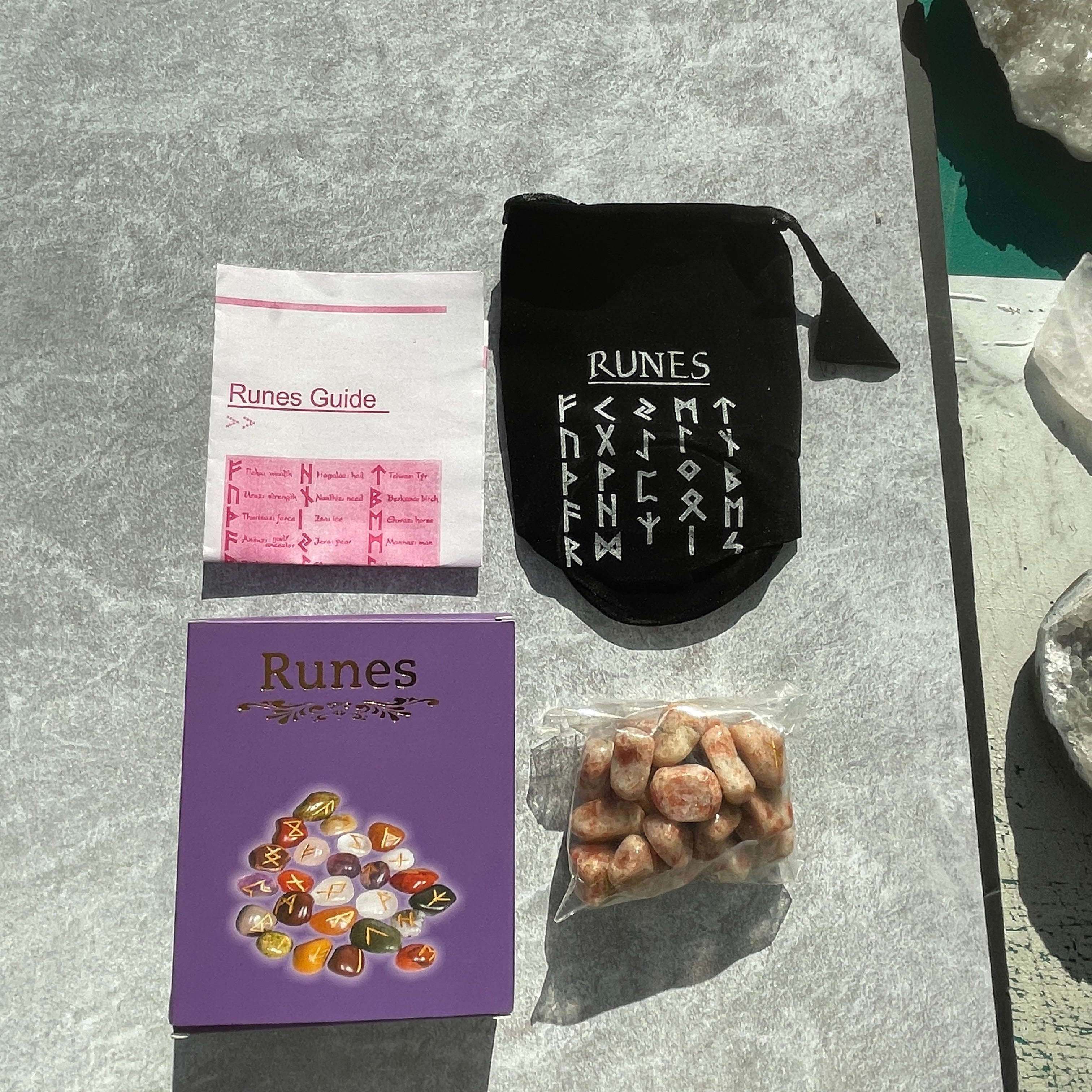 Sunstone - Boxed Runes Set
