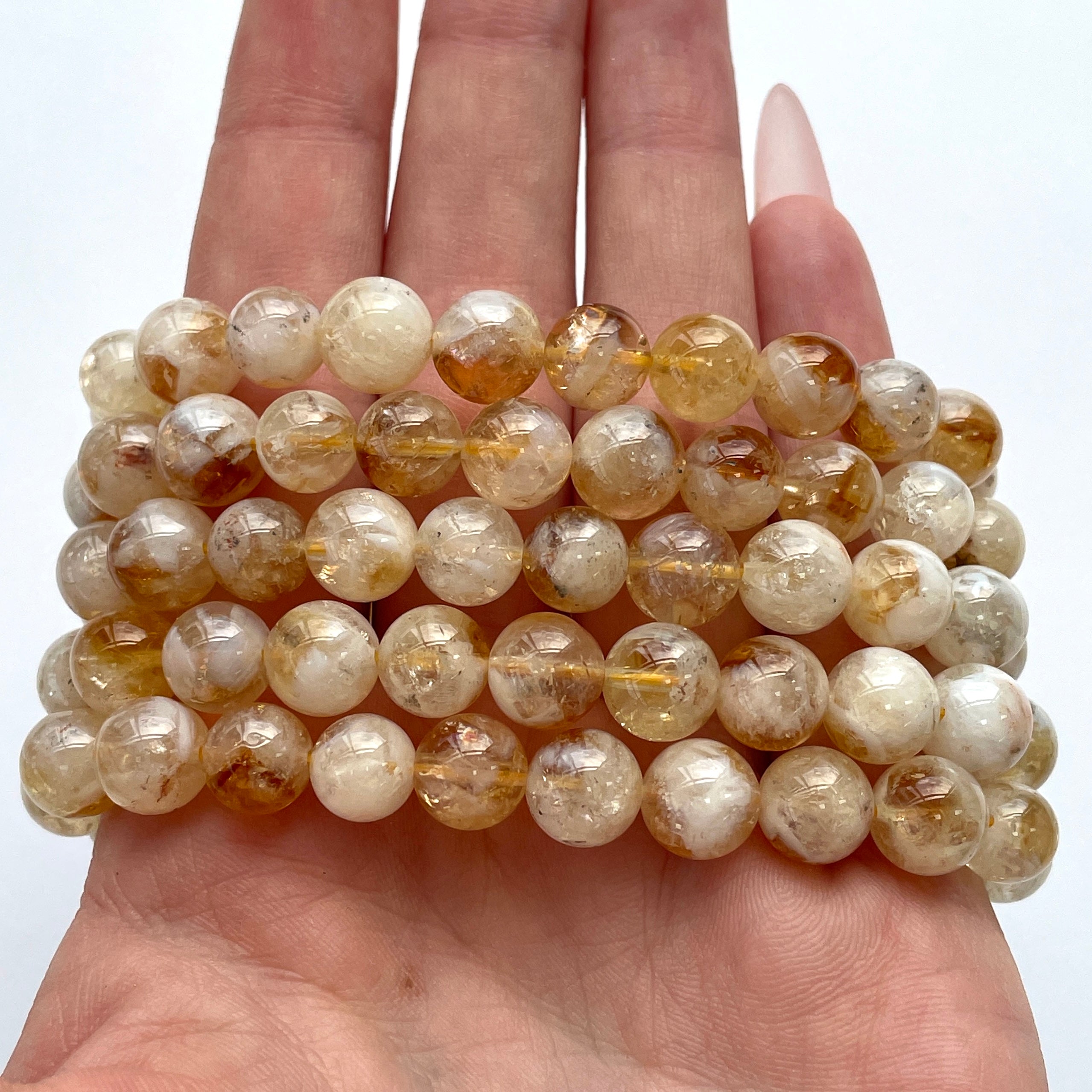 Citrine Beads Bracelet