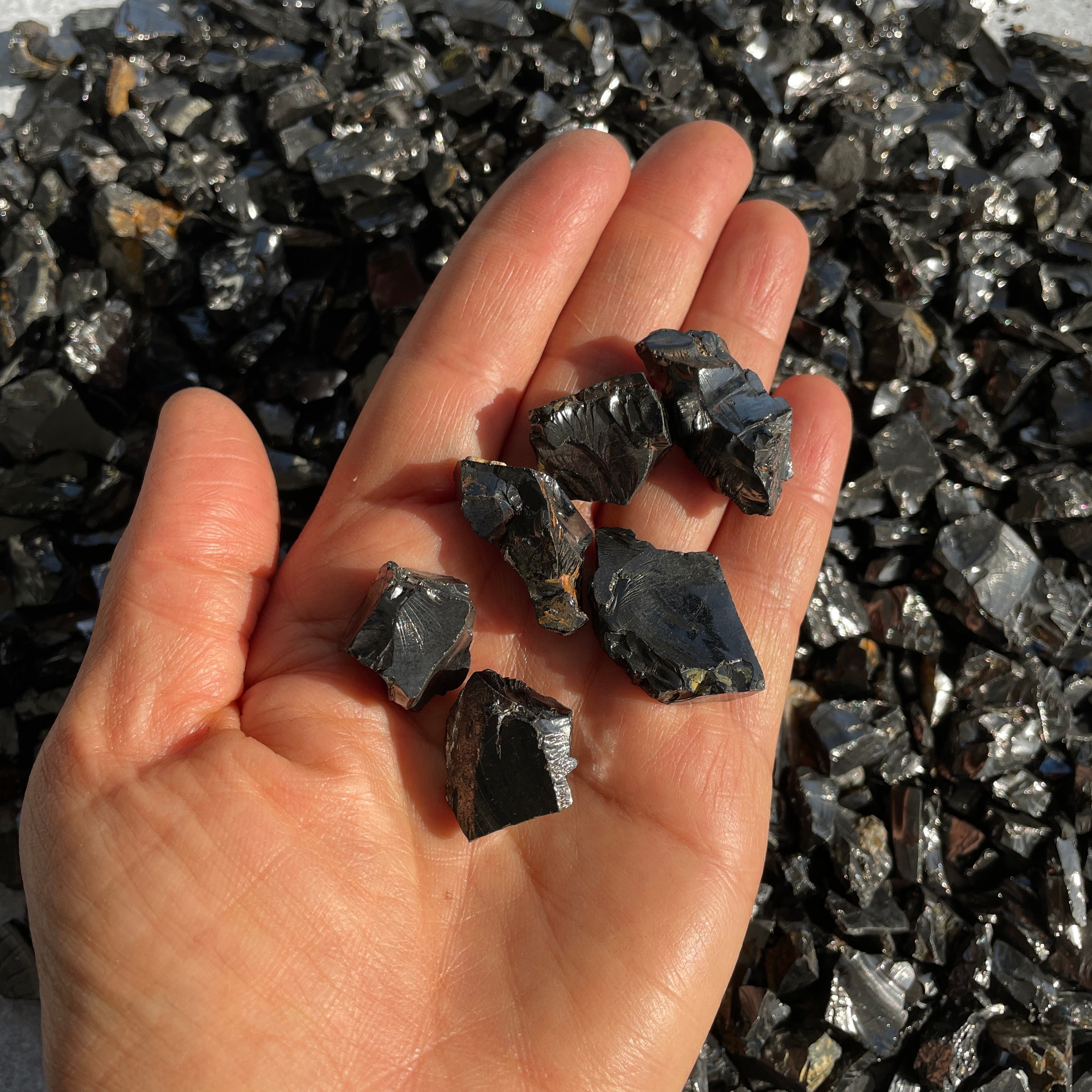 Shungite-Noble/Elite-Large(2-3cm)- 1pc