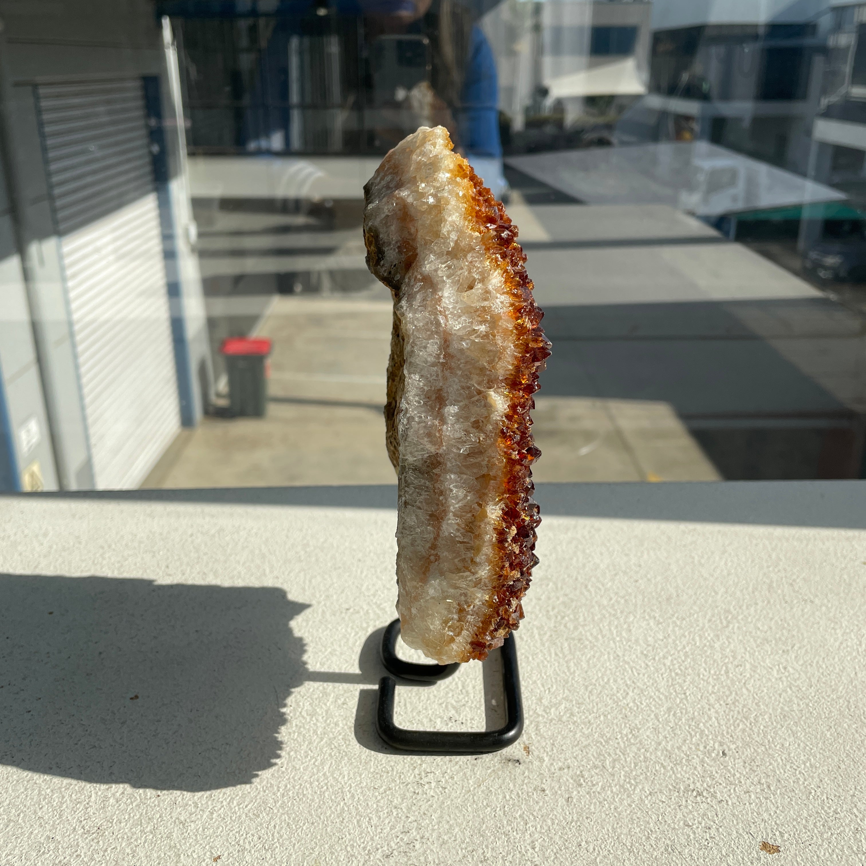 Citrine Cluster On Stand - 21