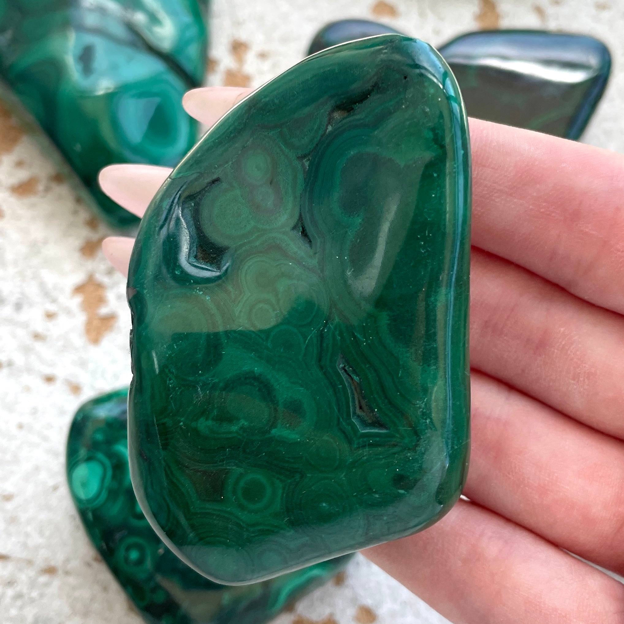 Malachite Freeform 1pc