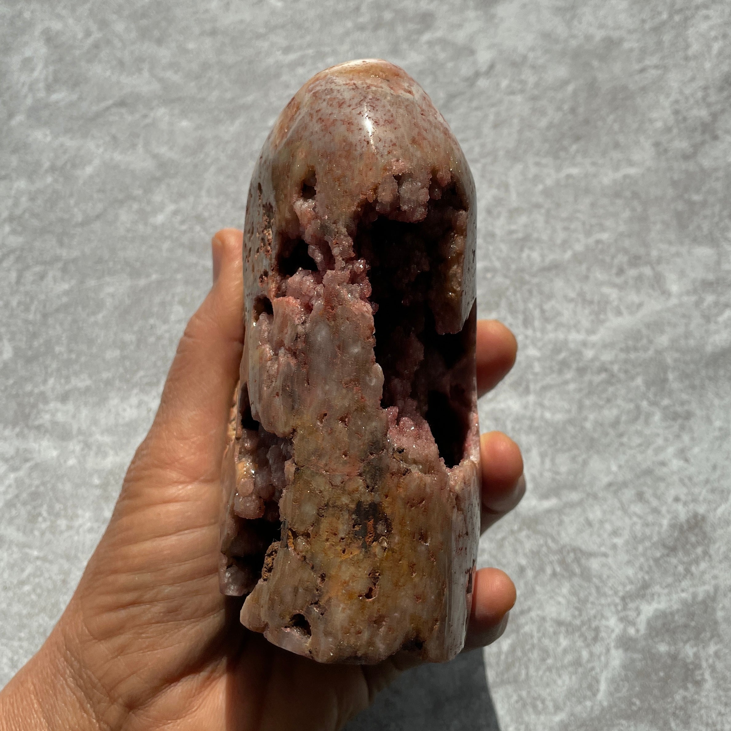 Pink Amethyst - Geode - P93