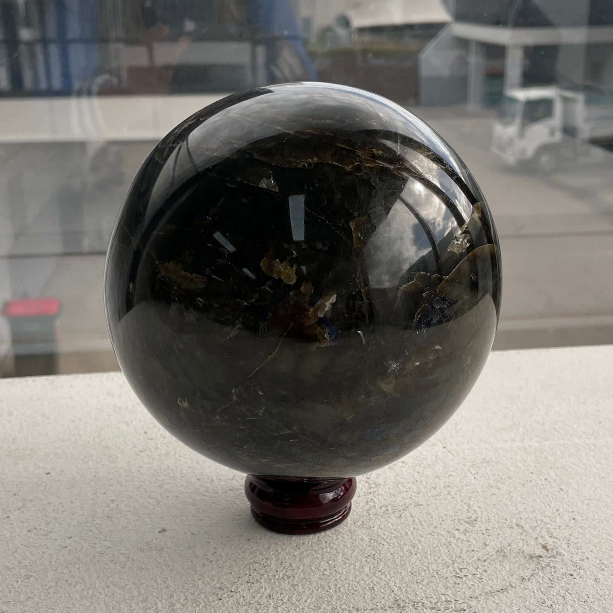 Labradorite Sphere - Large - 01