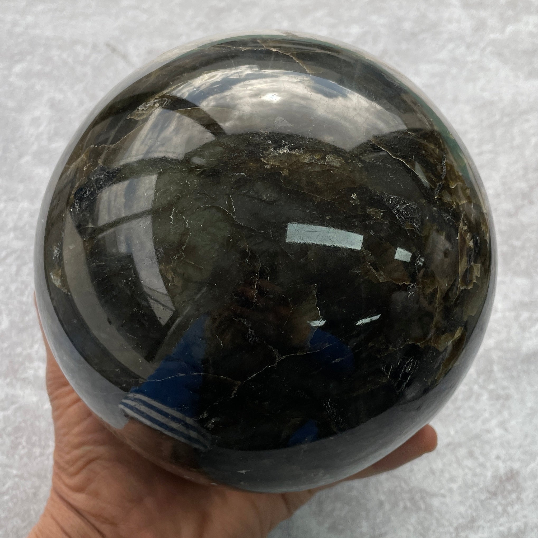 Labradorite Sphere - Large - 01