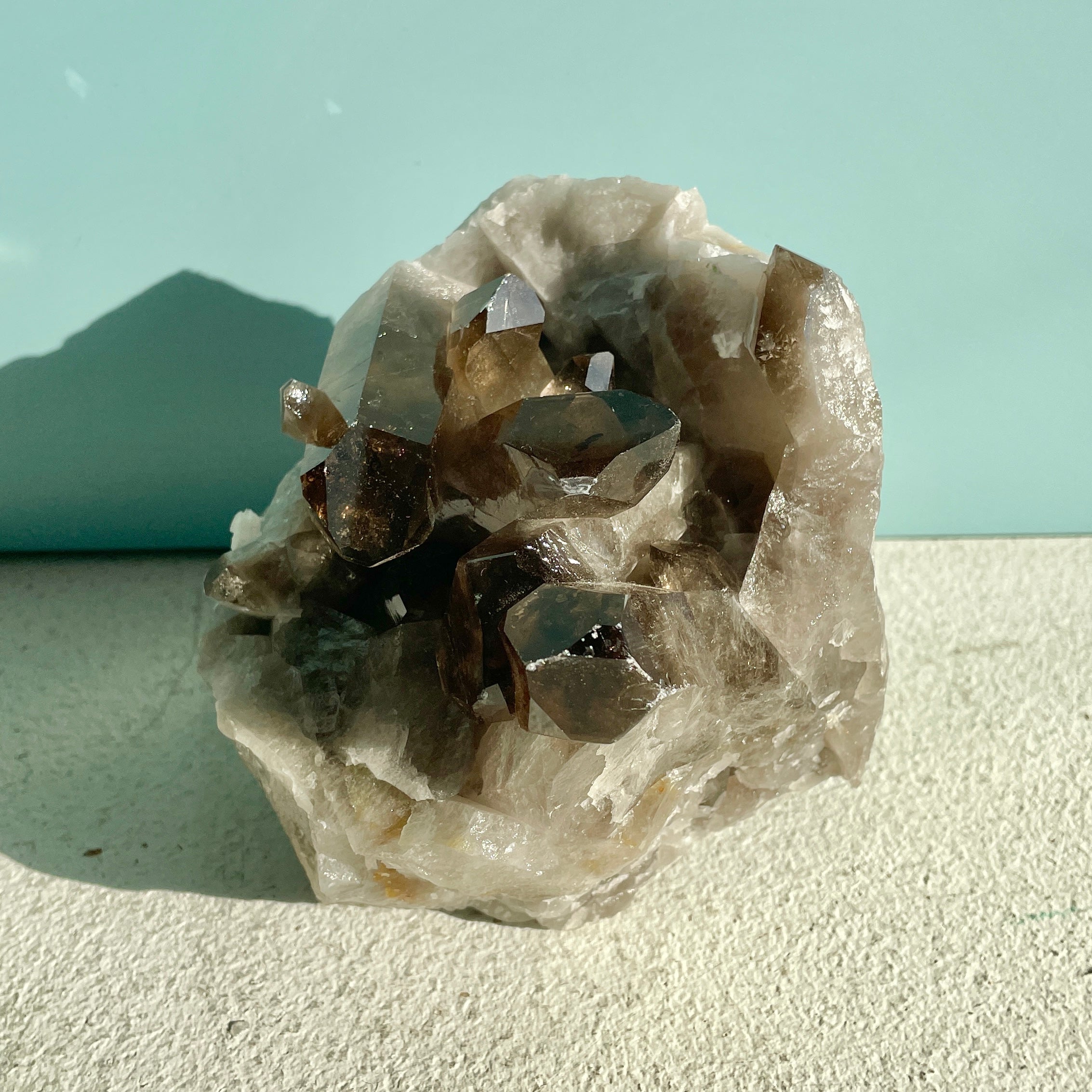 Smokey Quartz Cluster  - 43