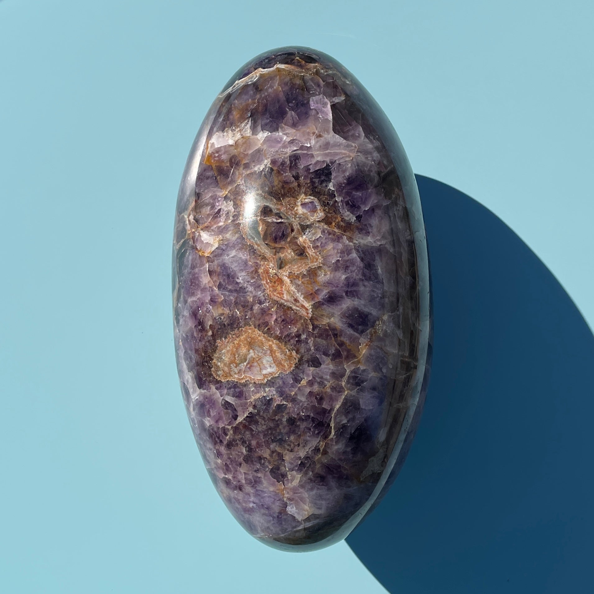 Chevron Amethyst - Oval - 03