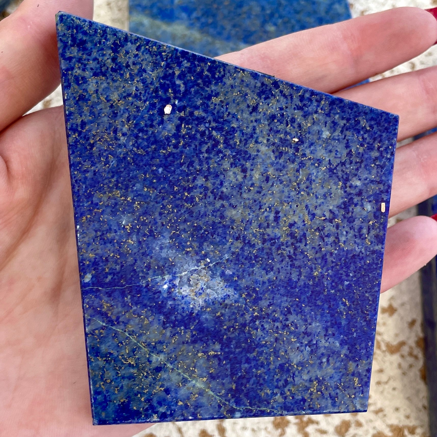 Lapis Lazuli Polished Slab 1pc - LRG
