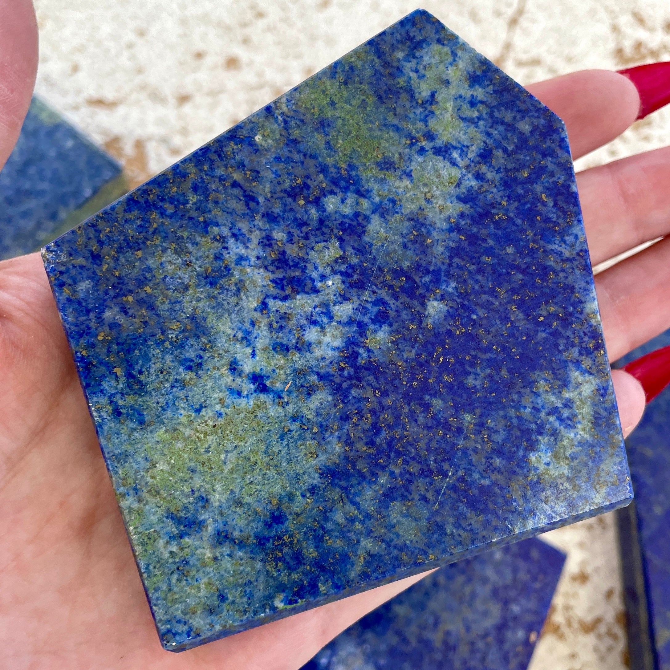 Lapis Lazuli Polished Slab 1pc - LRG