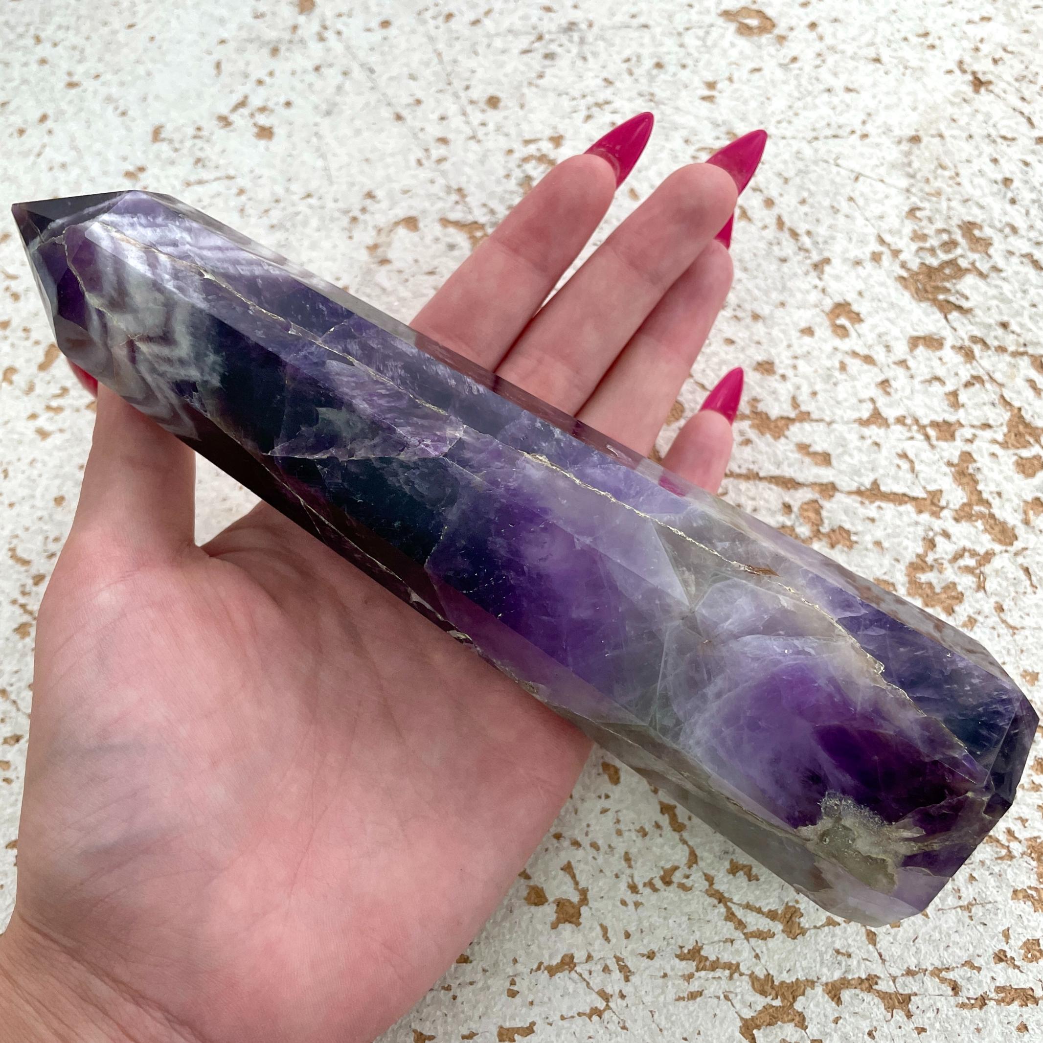 Amethyst Chevron Generator - LRG 18cm
