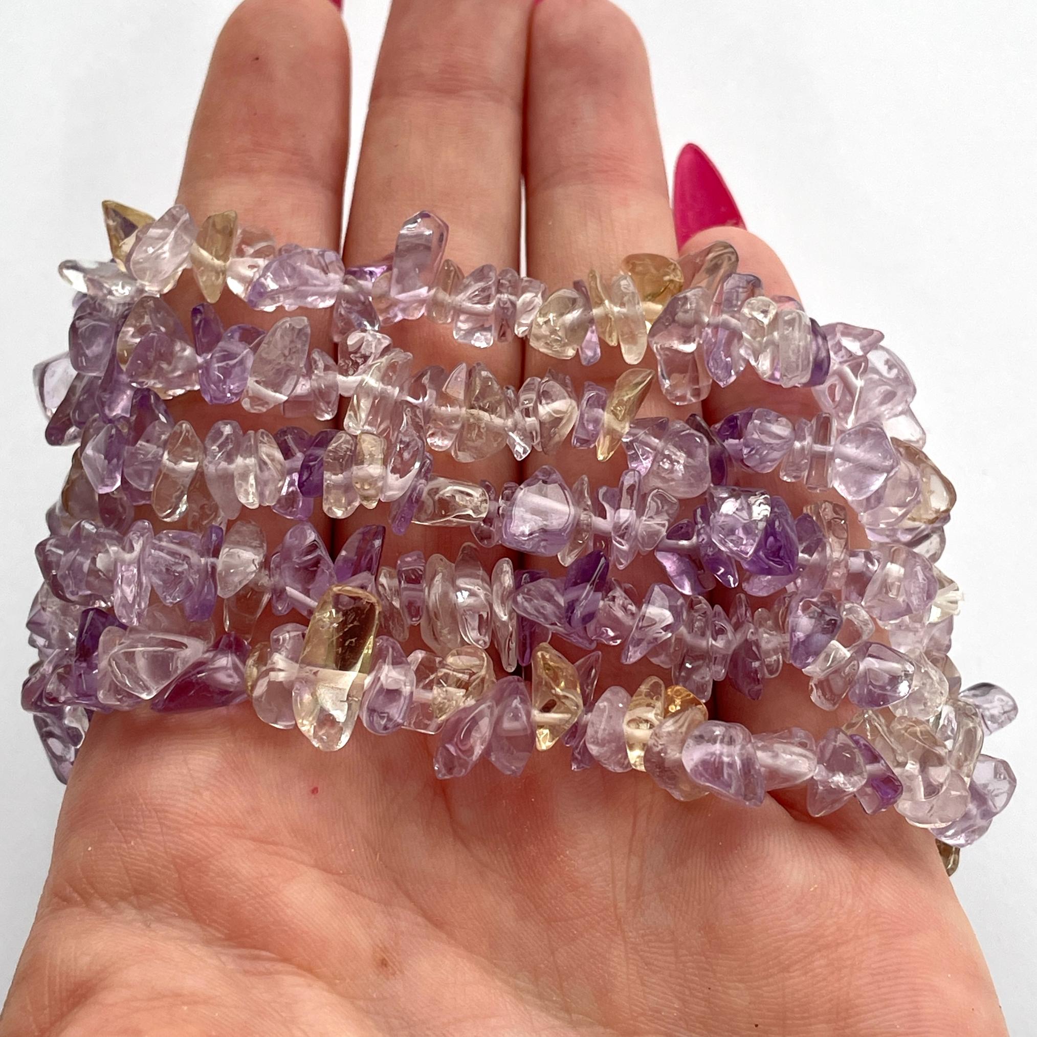 Ametrine Chip Bracelet