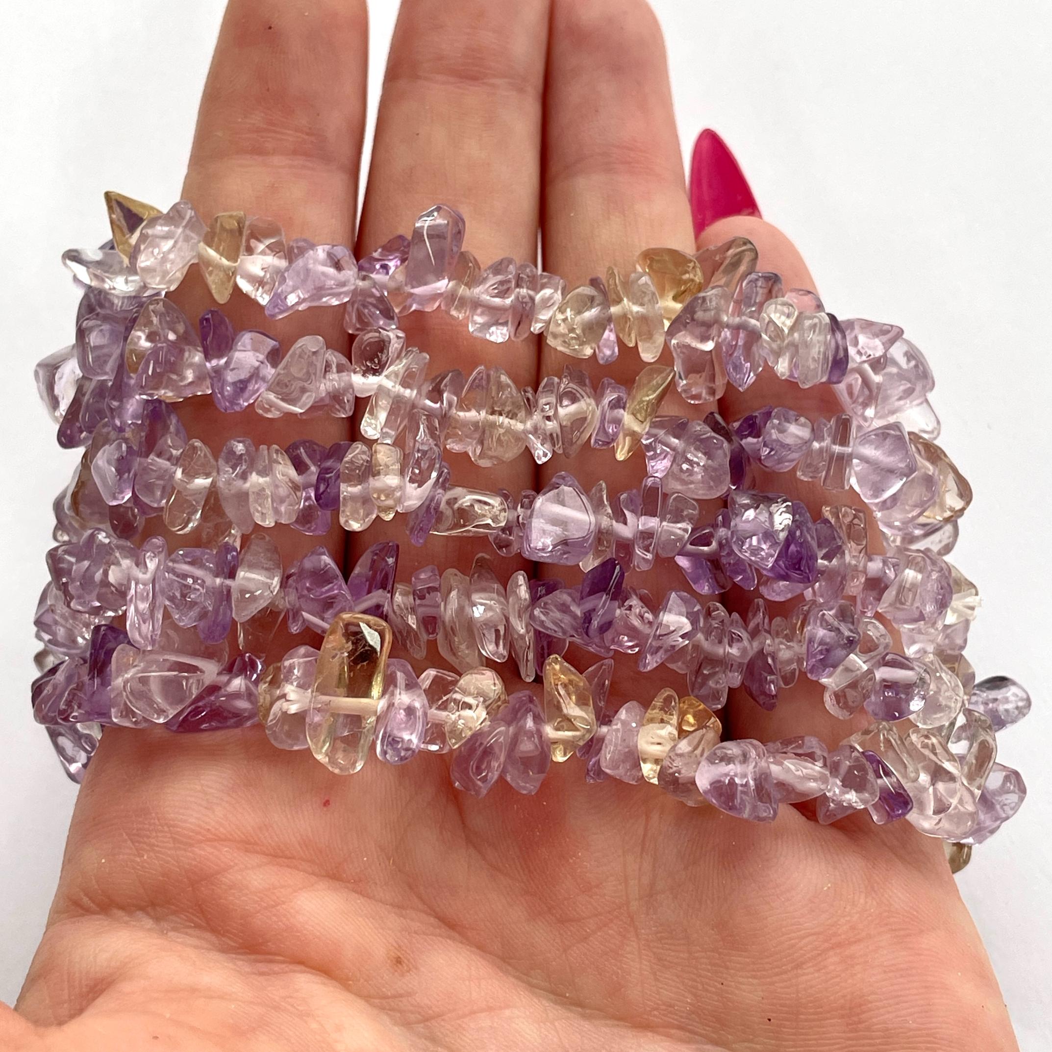 Ametrine Chip Bracelet