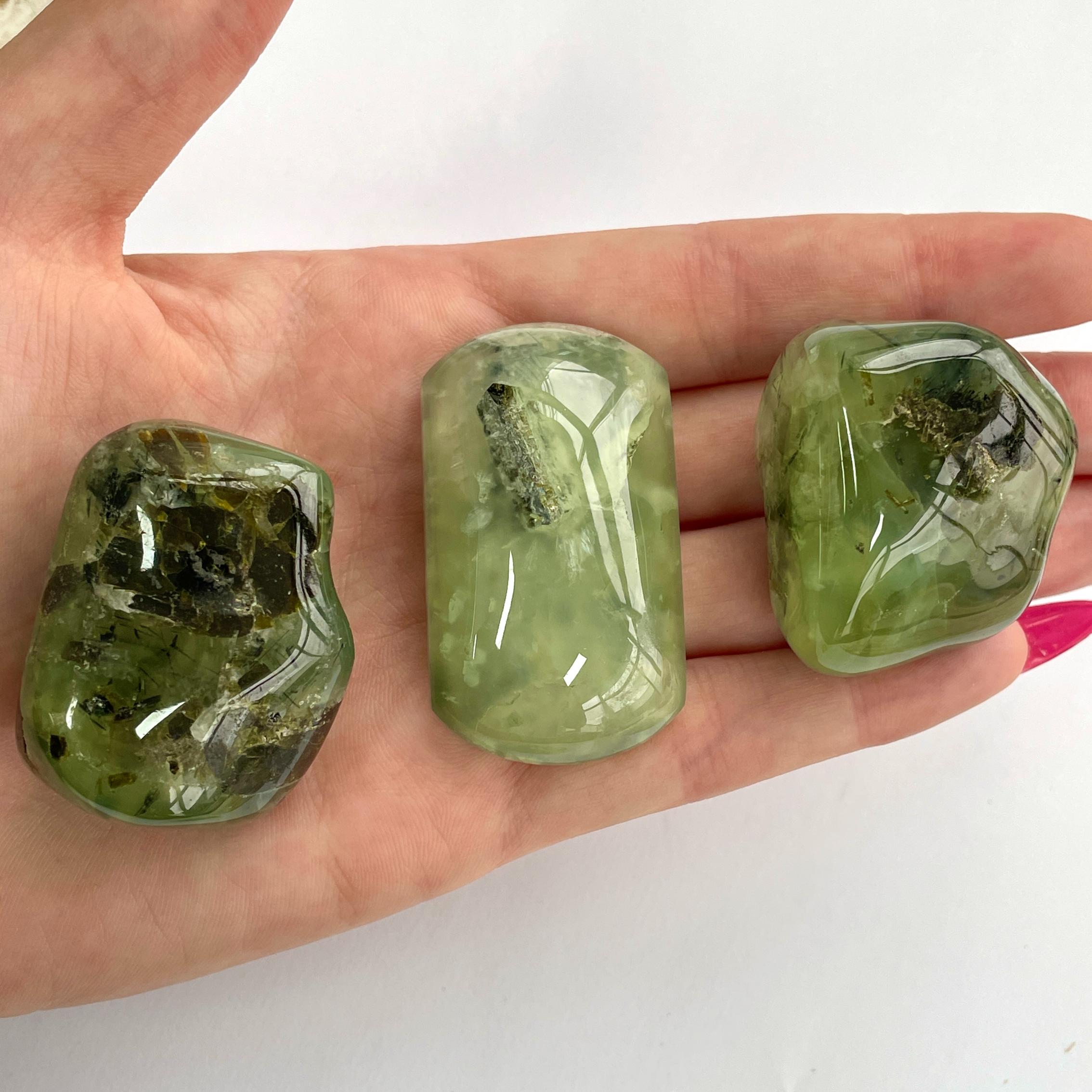 Prehnite A Grade Polished Freeform