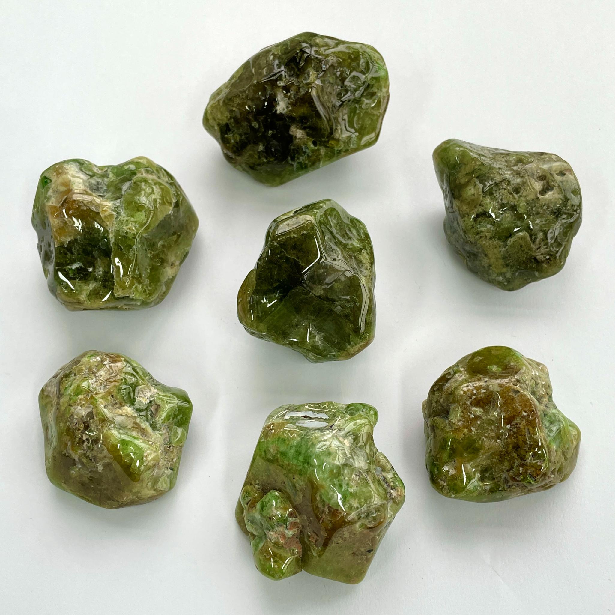 Green Garnet A Grade Polished Freeform - LRG