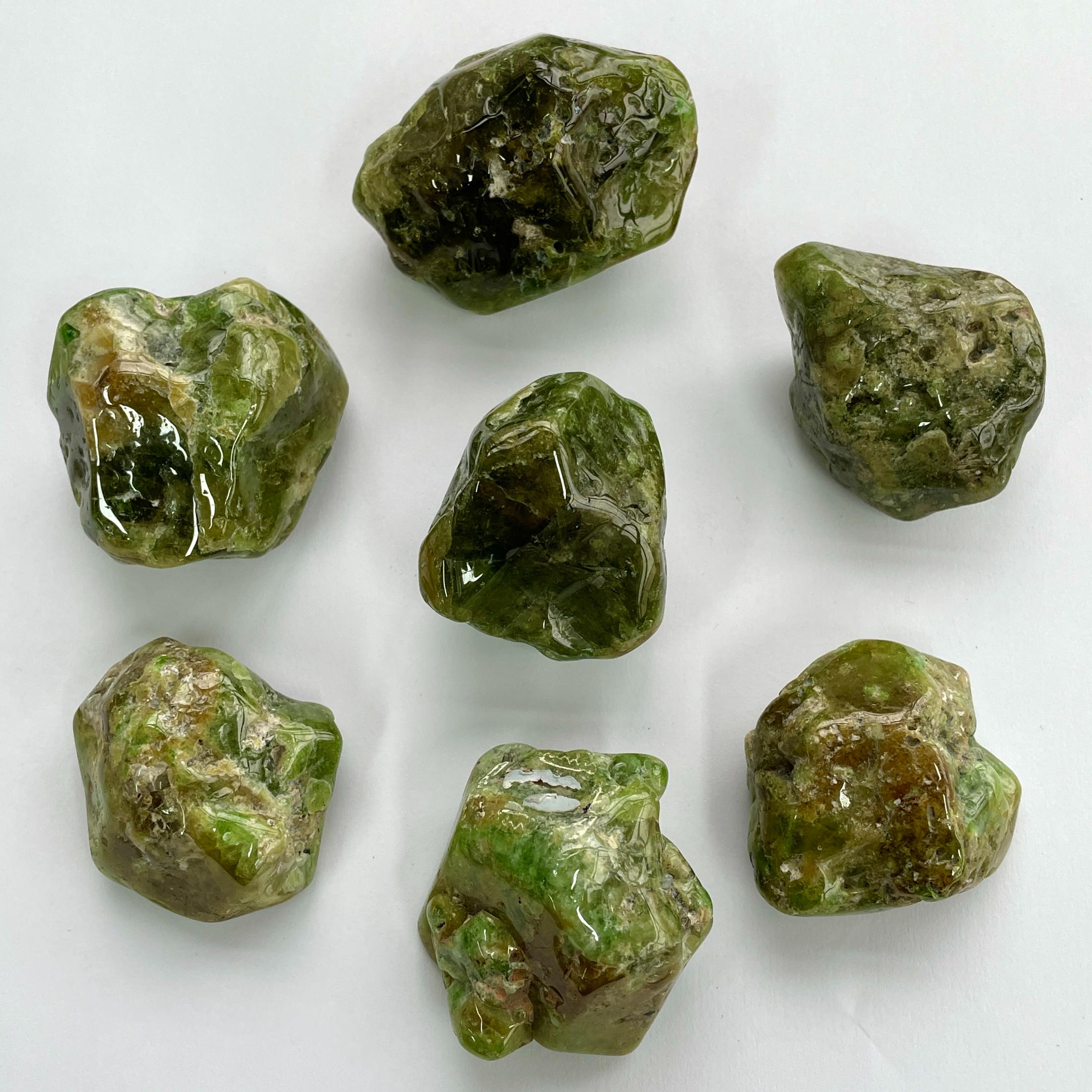 Green Garnet A Grade Polished Freeform - LRG