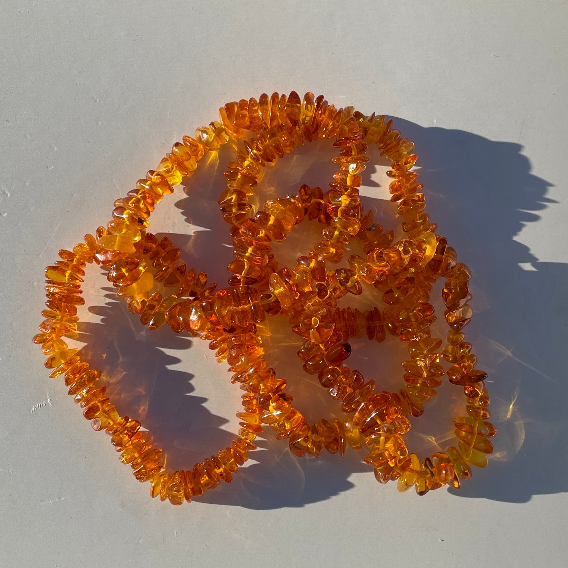 Amber Chip Bracelet - Small