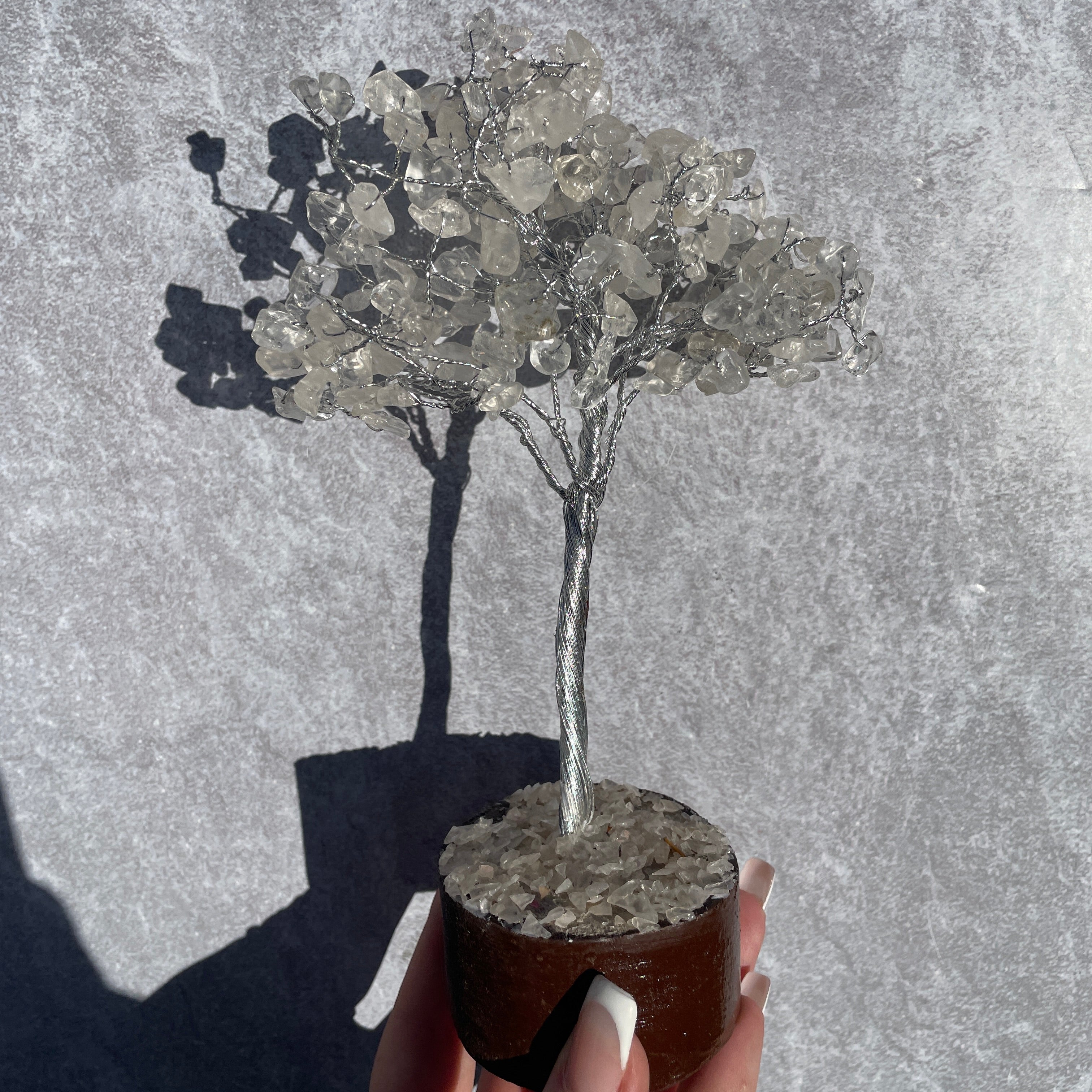 Clear Quartz Tree - Medium 012