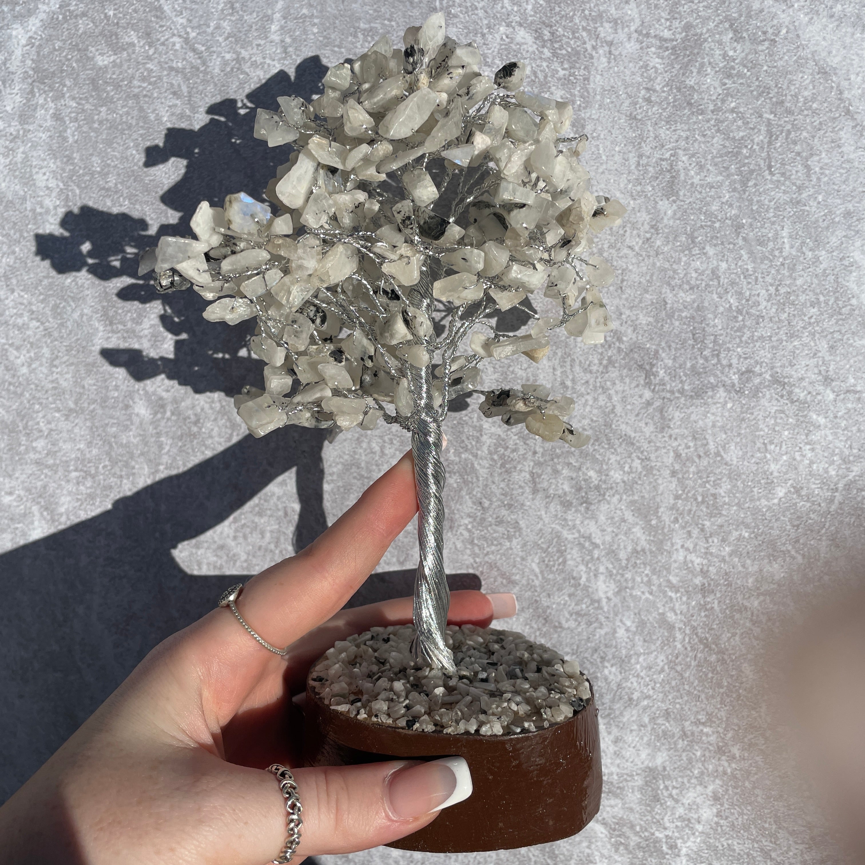 Rainbow Moonstone Tree - Medium 016 