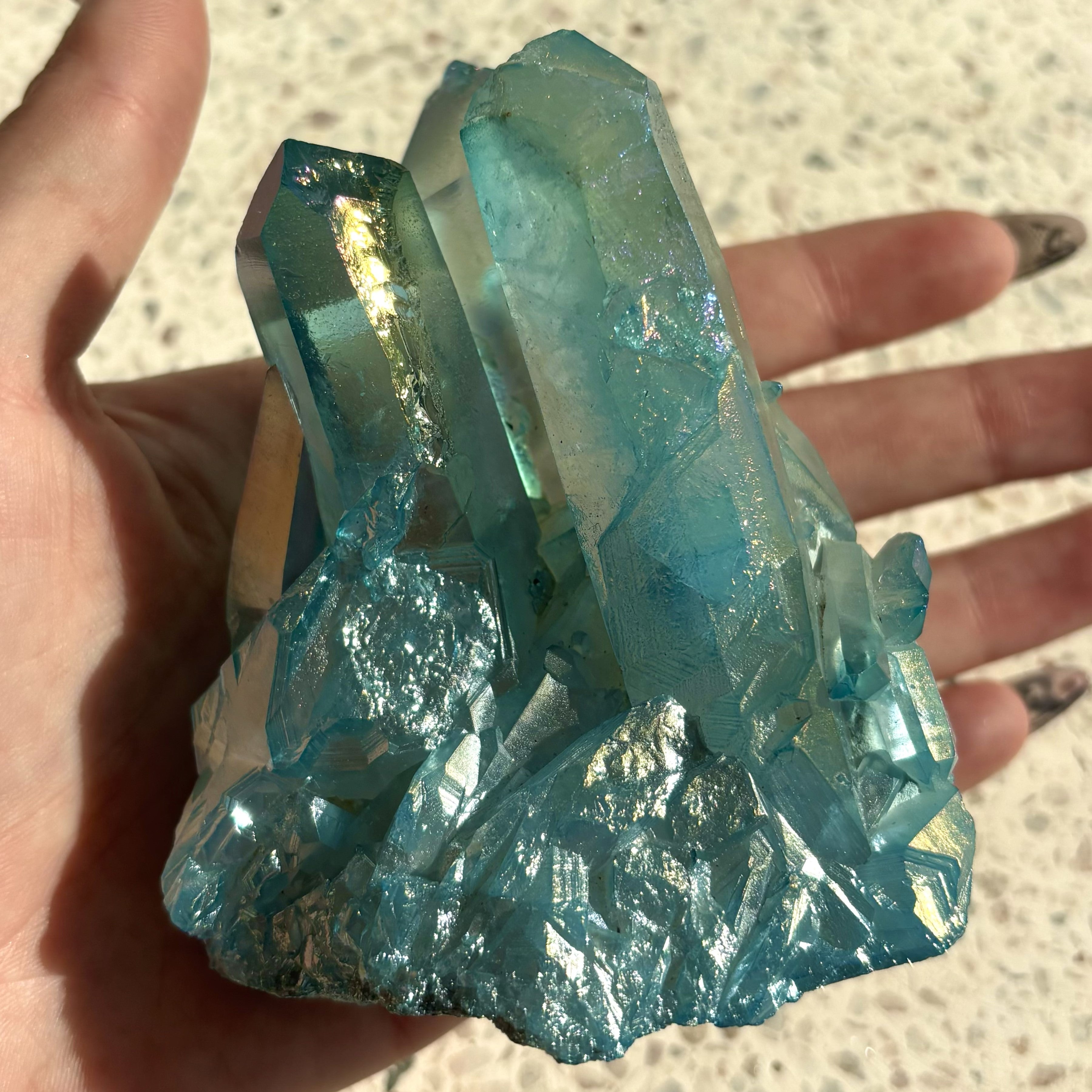 Blue Aura Cluster - 01