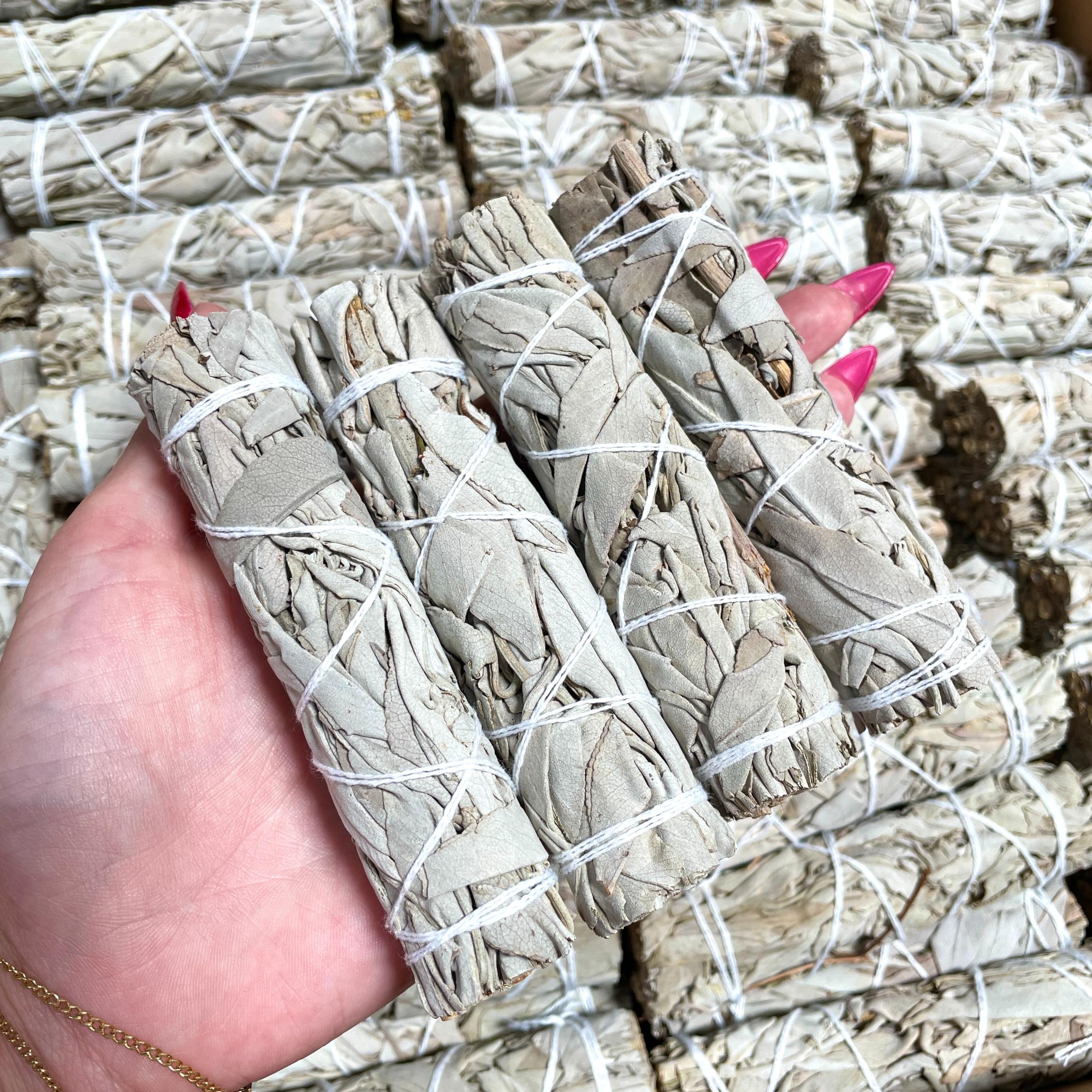 Sage Smudge Stick - SMALL 4