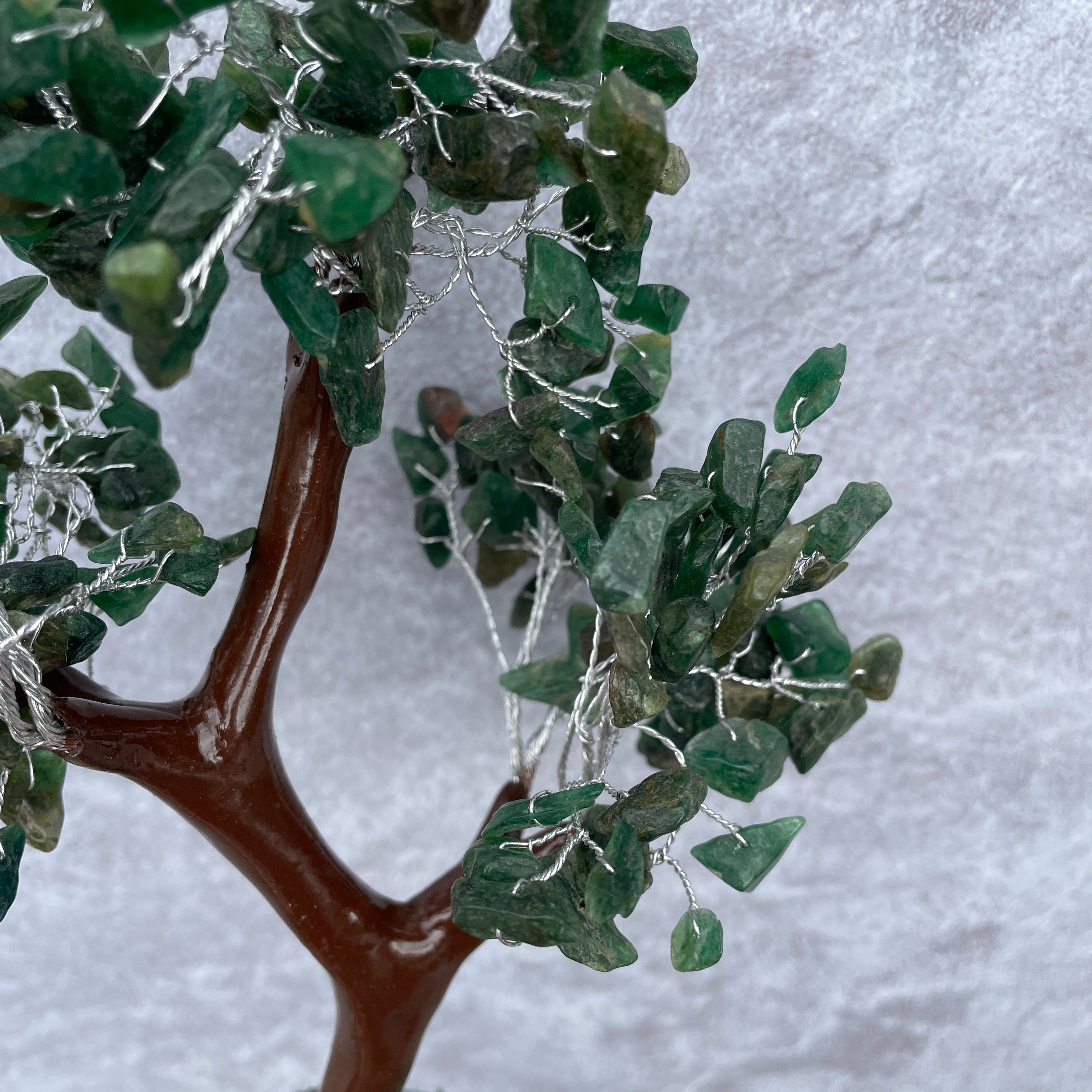 Green Aventurine Dark Tree - Large 020