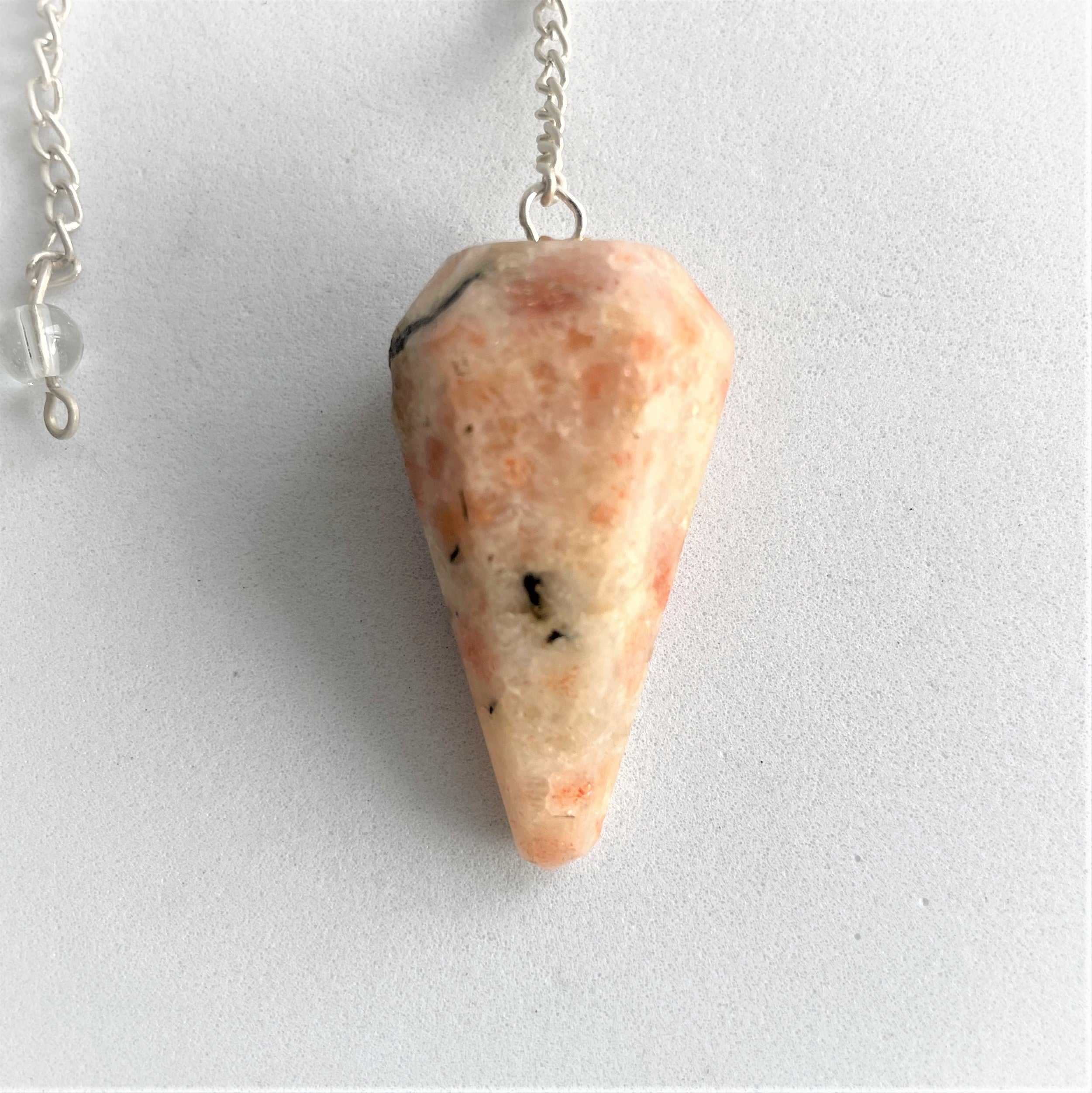 Sun Stone - Faceted Pendulum