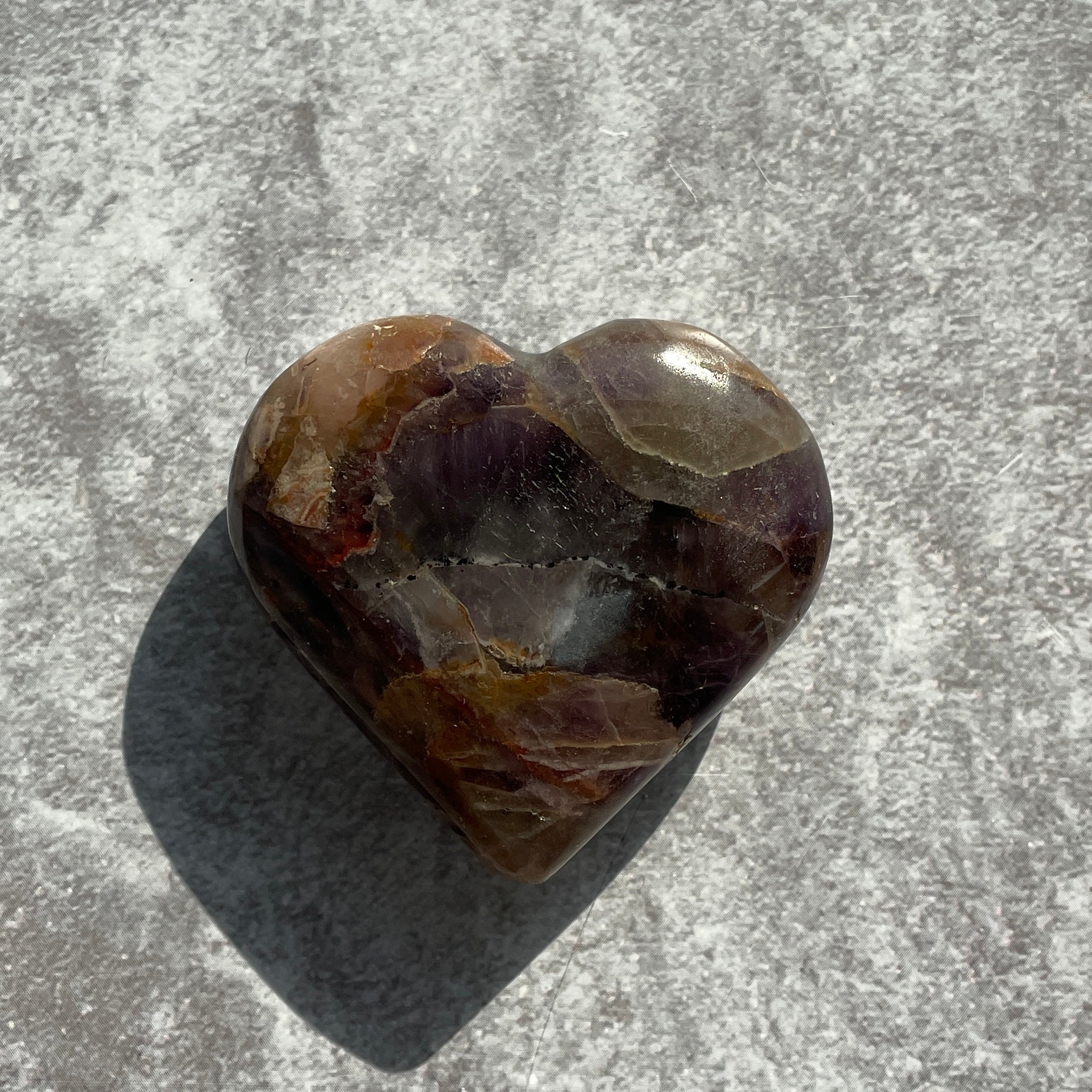 Amethyst Heart - 6cm