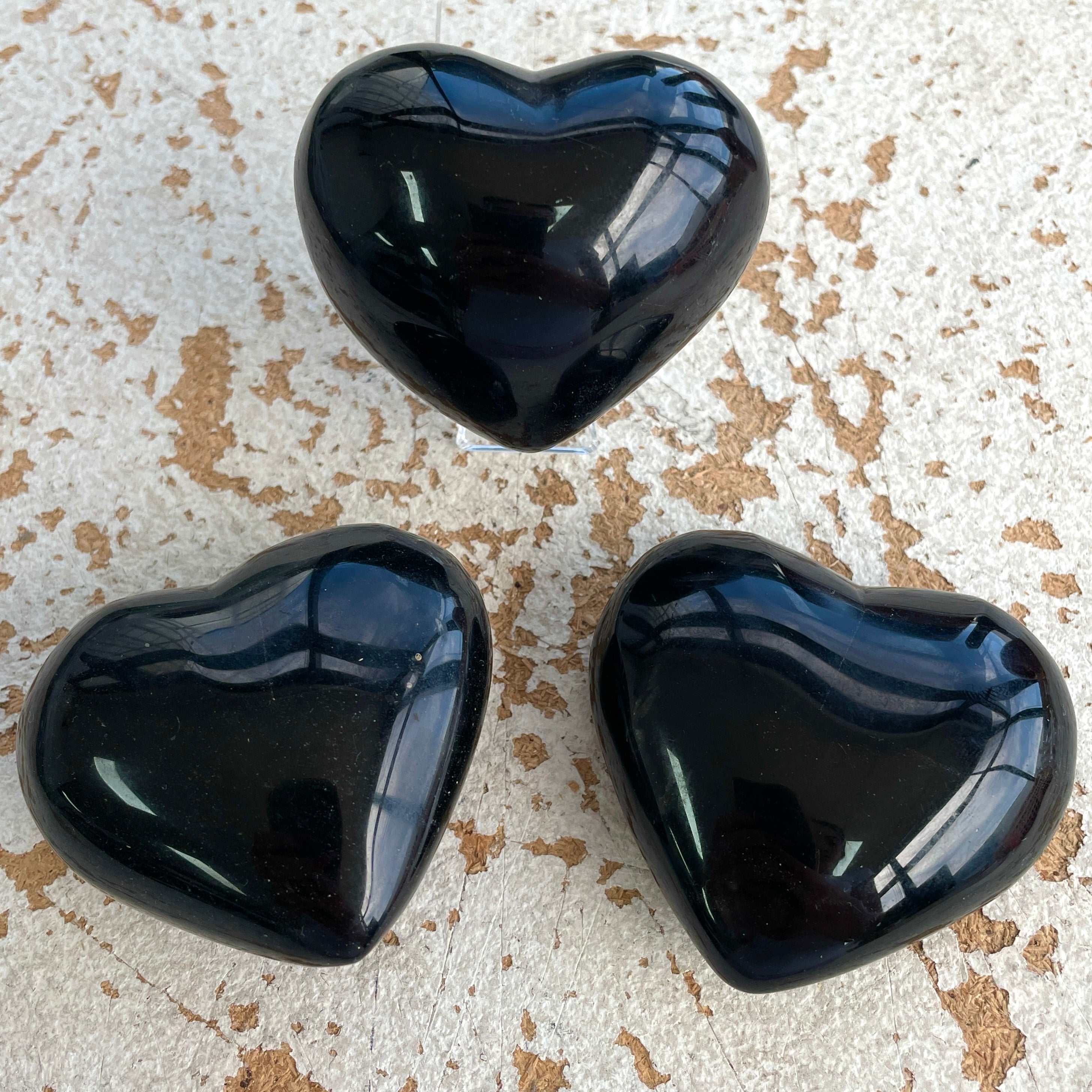 Obsidian Heart 6cm