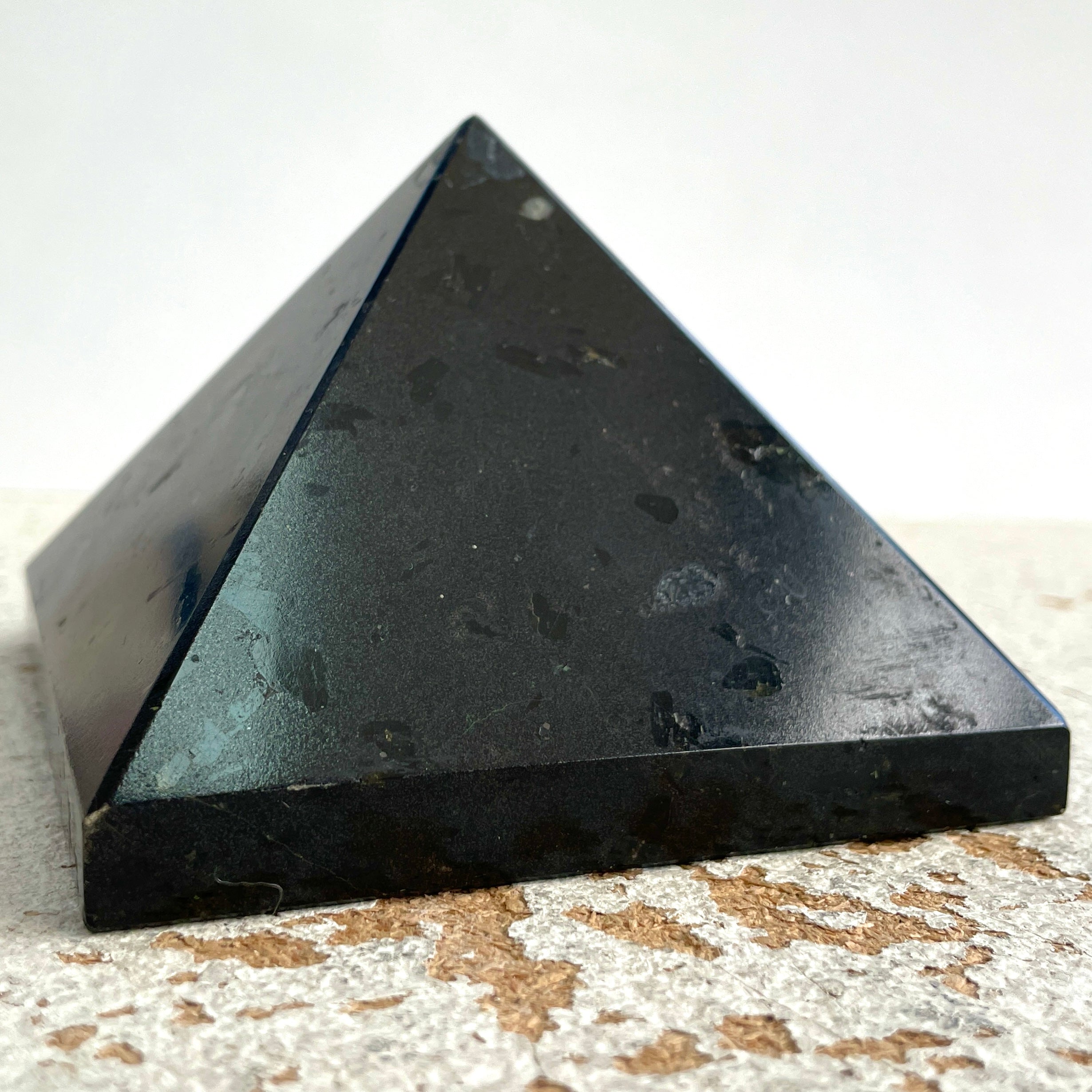 Black Tourmaline Pyramid - 9cm