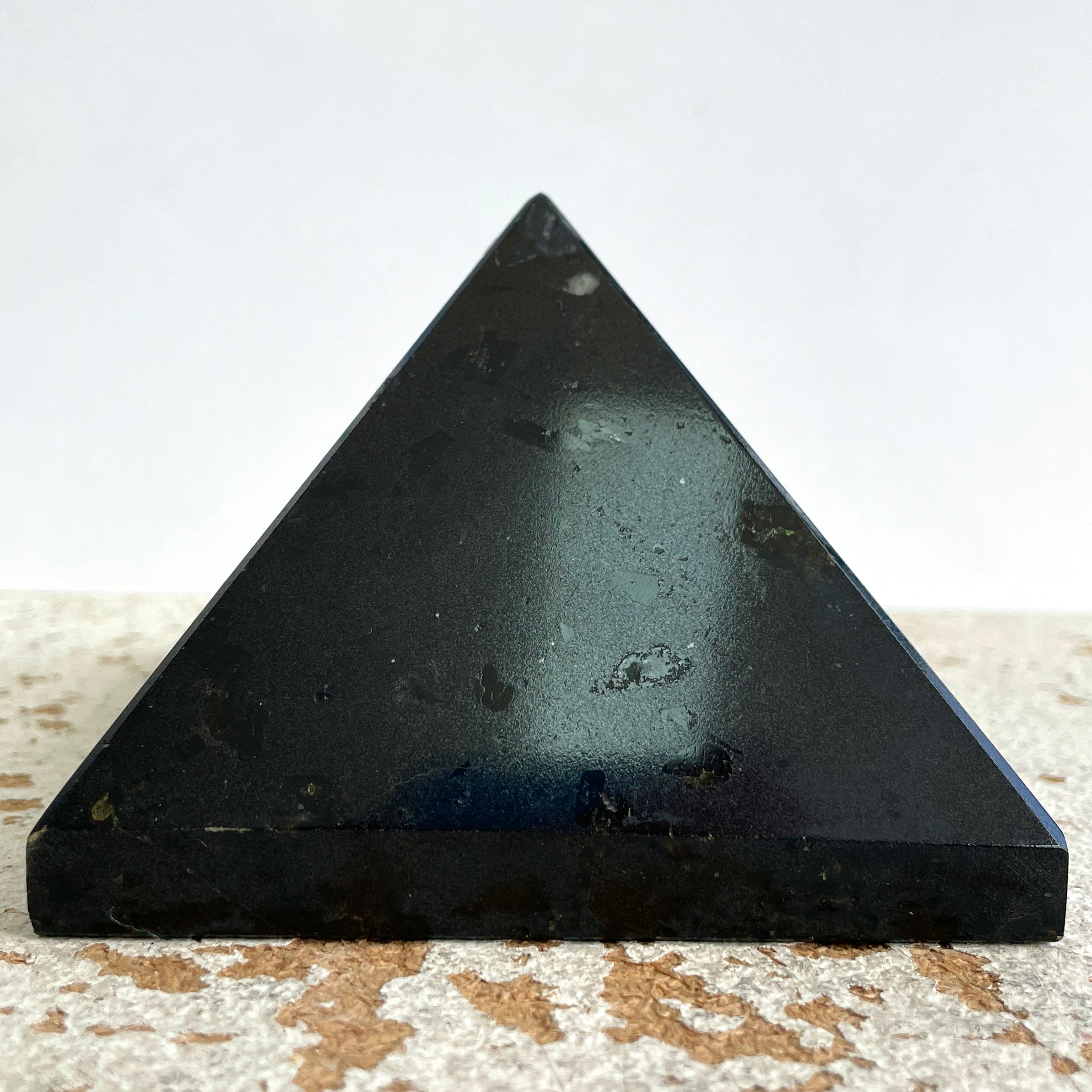 Black Tourmaline Pyramid - 9cm