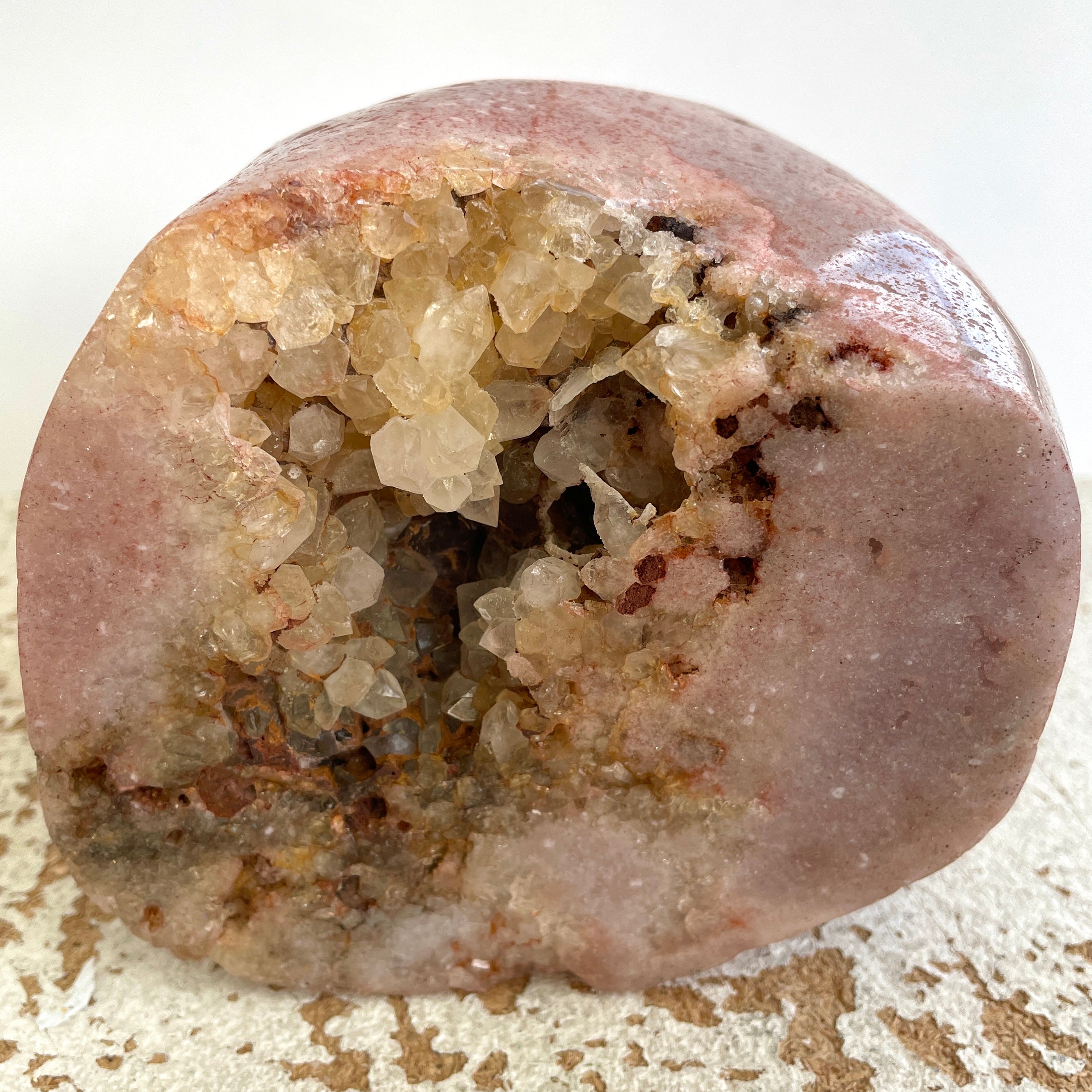 Pink Amethyst Large - Geode - P99