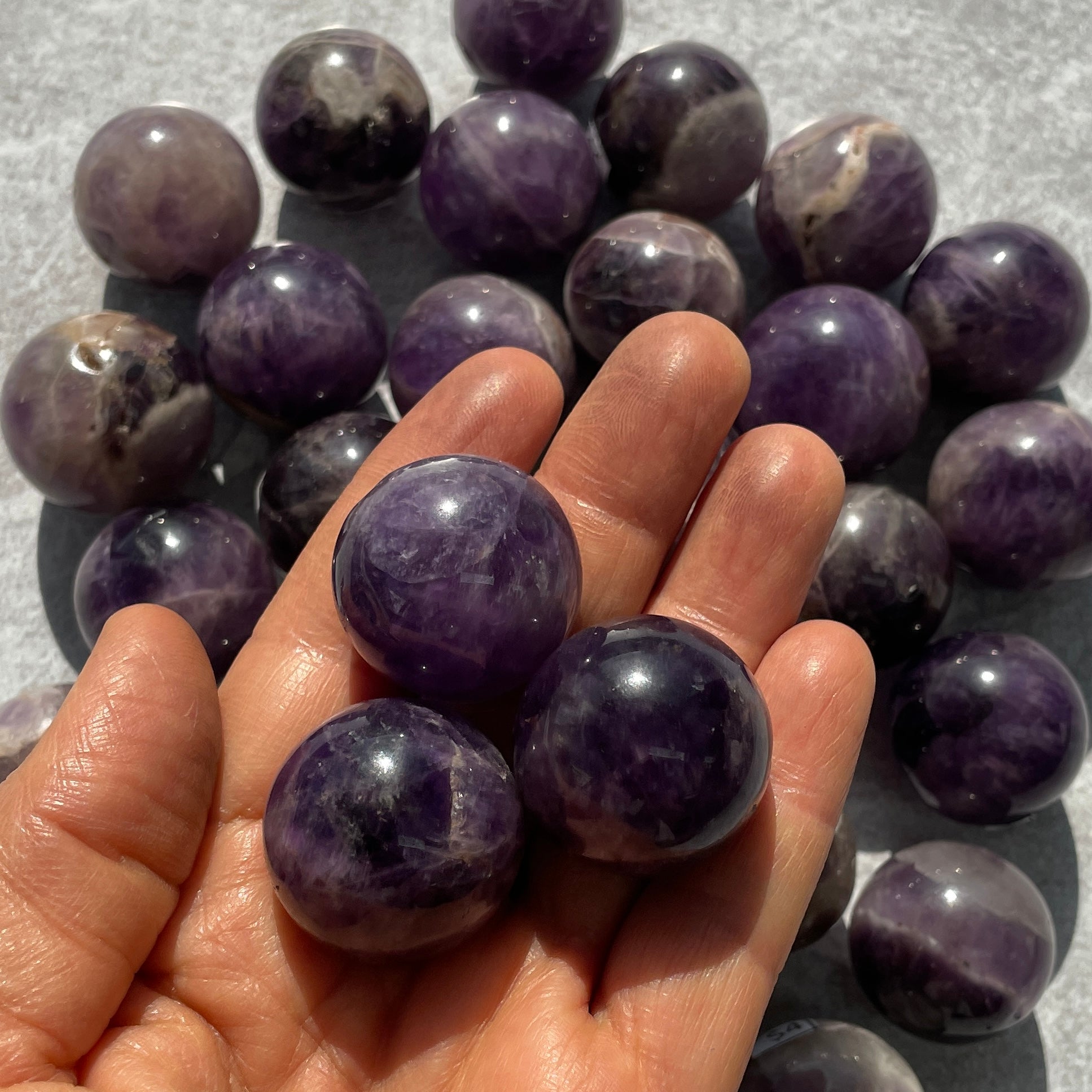 Amethyst Mini Sphere - 2.5cm